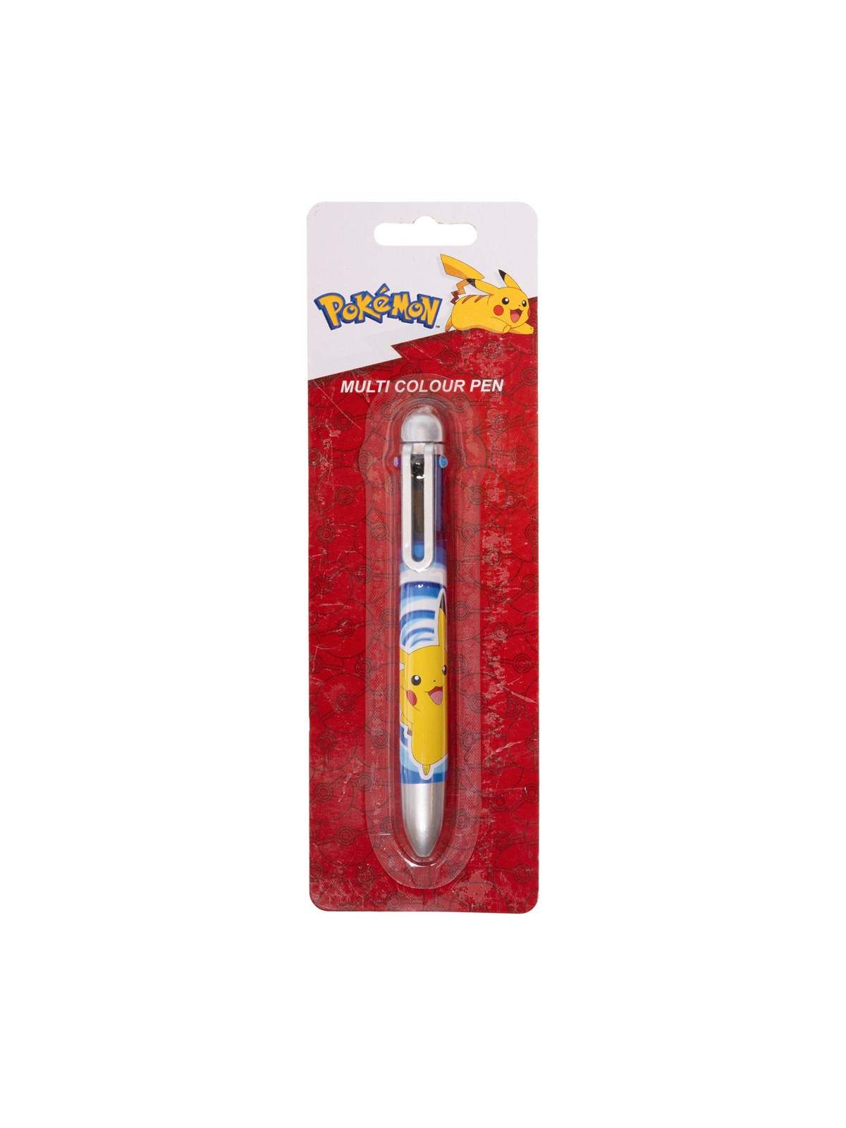Euromic Pokémon Multi-colour Pen on Blistercard 1 Pen Packed on Blistercard (Each Pen With 6 Diff.Colours) - Schul Zubehoer - 161707403