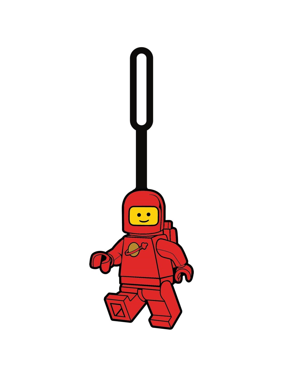 Euromic LEGO Iconic Spaceman Red bag tag
