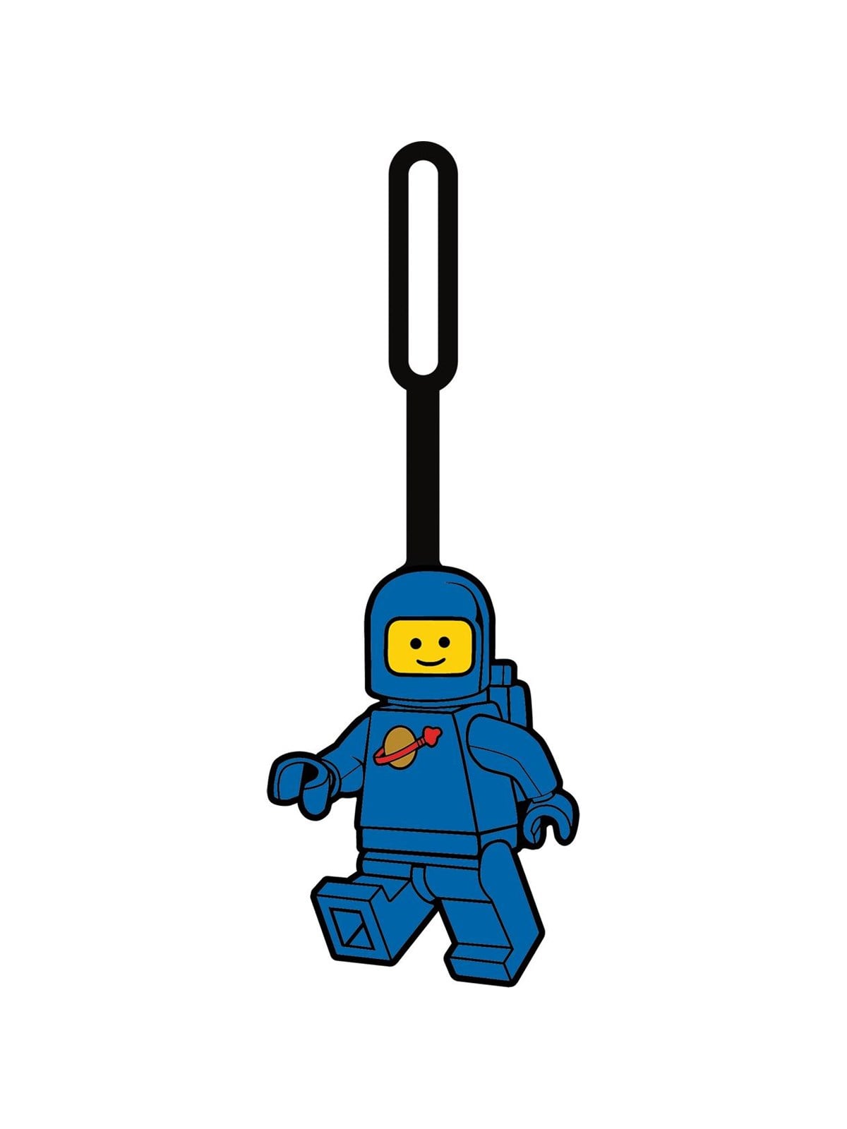 Euromic LEGO Iconic Spaceman Blue bag tag