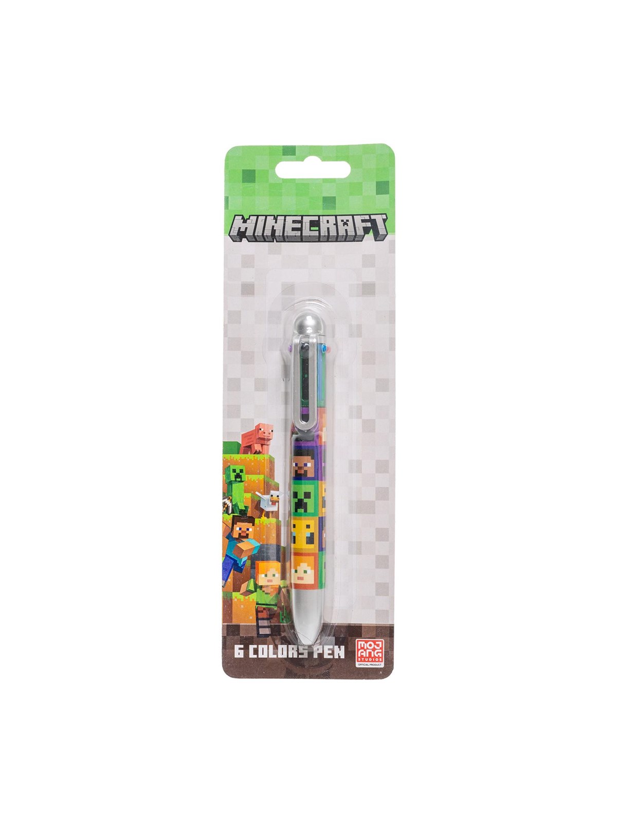 Euromic Minecraft Multi-col. Pen on Blistercard - Schul Zubehoer - 166507403