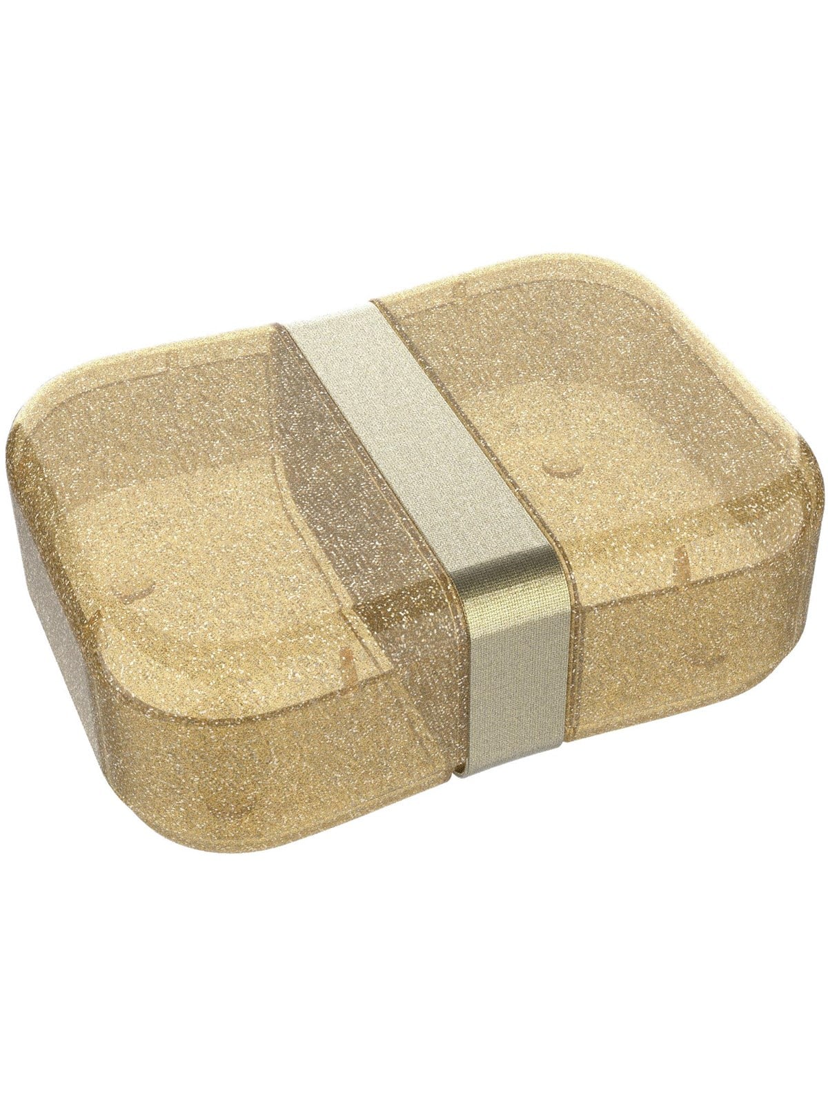 Euromic Lunch Buddies Glitter Lunch Box W/strap Gold - Schul Zubehoer - 088908727-21000331