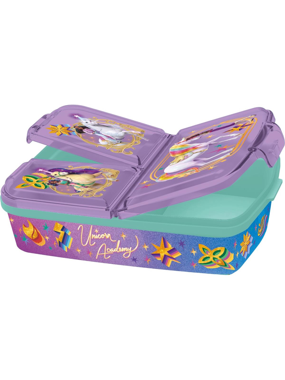 Euromic Unicorn Academy Multi-compartm. Lunch Box - Schul Zubehoer - 088808735-87420