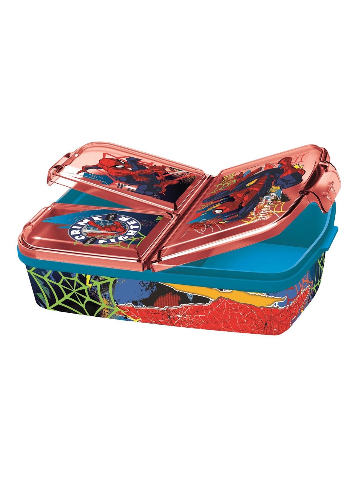 Euromic Spiderman Multi-compartment Lunch Box New - Schul Zubehoer - 088808735-83520