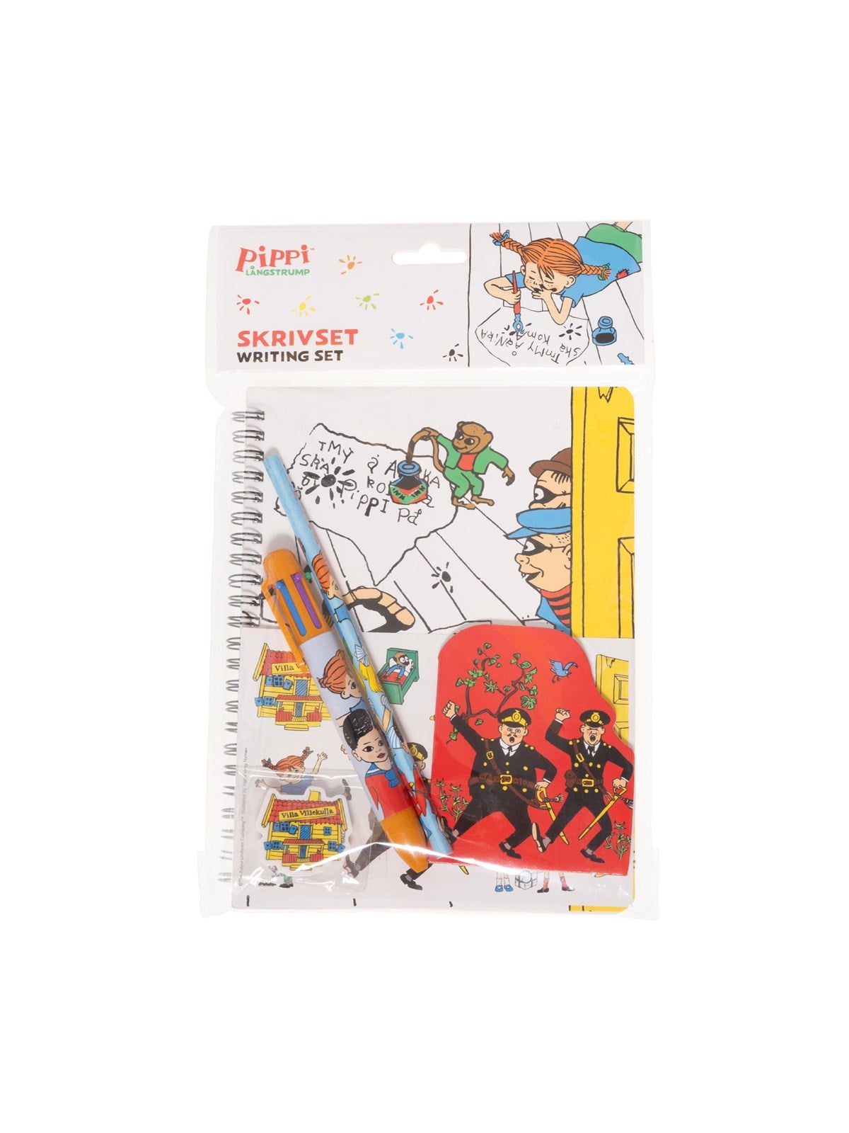 Euromic Pippi & Herr Nilsson Writing Set W/multi-col- Pen - Utensilien Zum Schreiben Und Zeichnen - 063606128