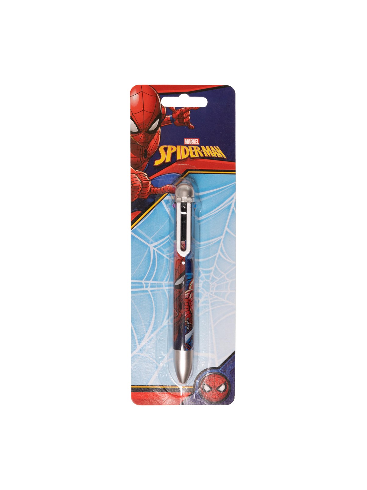 Euromic Spiderman Multi-col. Pen on Blistercard - Schul Zubehoer - 017807403