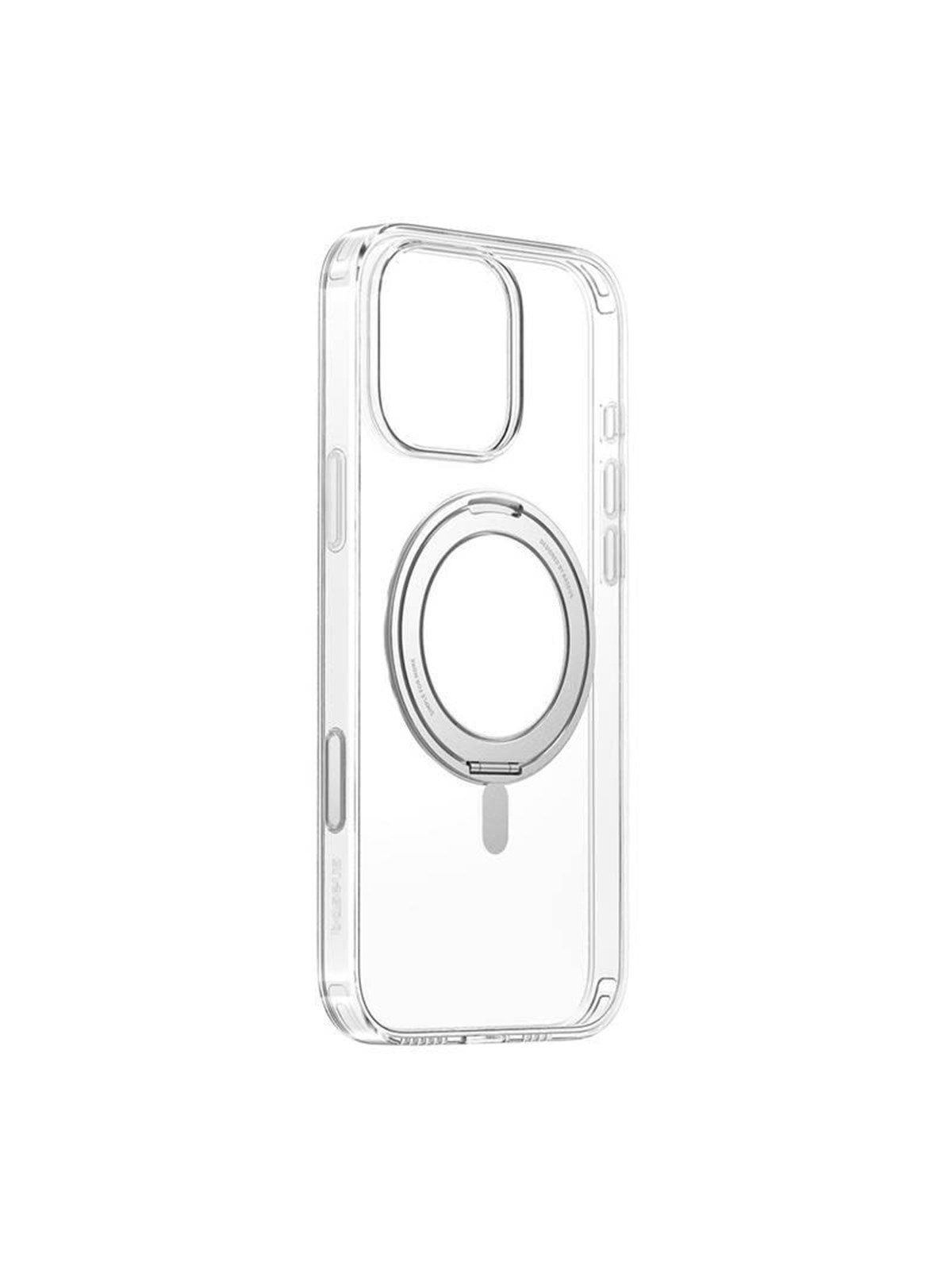 Baseus Magnetic Case With Stand Skyring 360° For Iphone 16 Pro - Transparent - Handys Cover Cases - P6016100a201-05