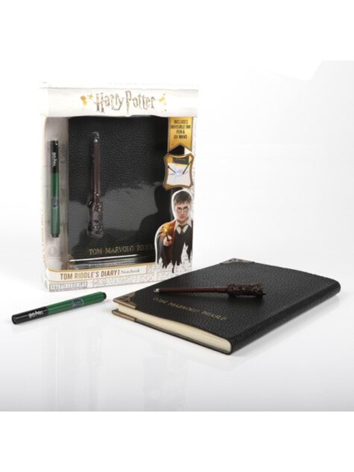 Harry Potter Tom Riddle's Diary Notebook Pen & Torch - Kreativ Spiele - 1025ww