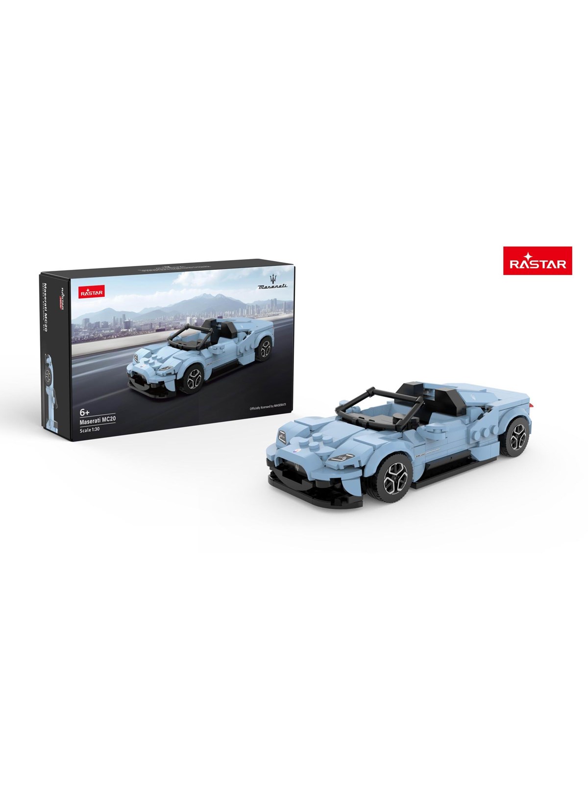 RASTAR 1:30 Maserati MC20 Bricks Blue