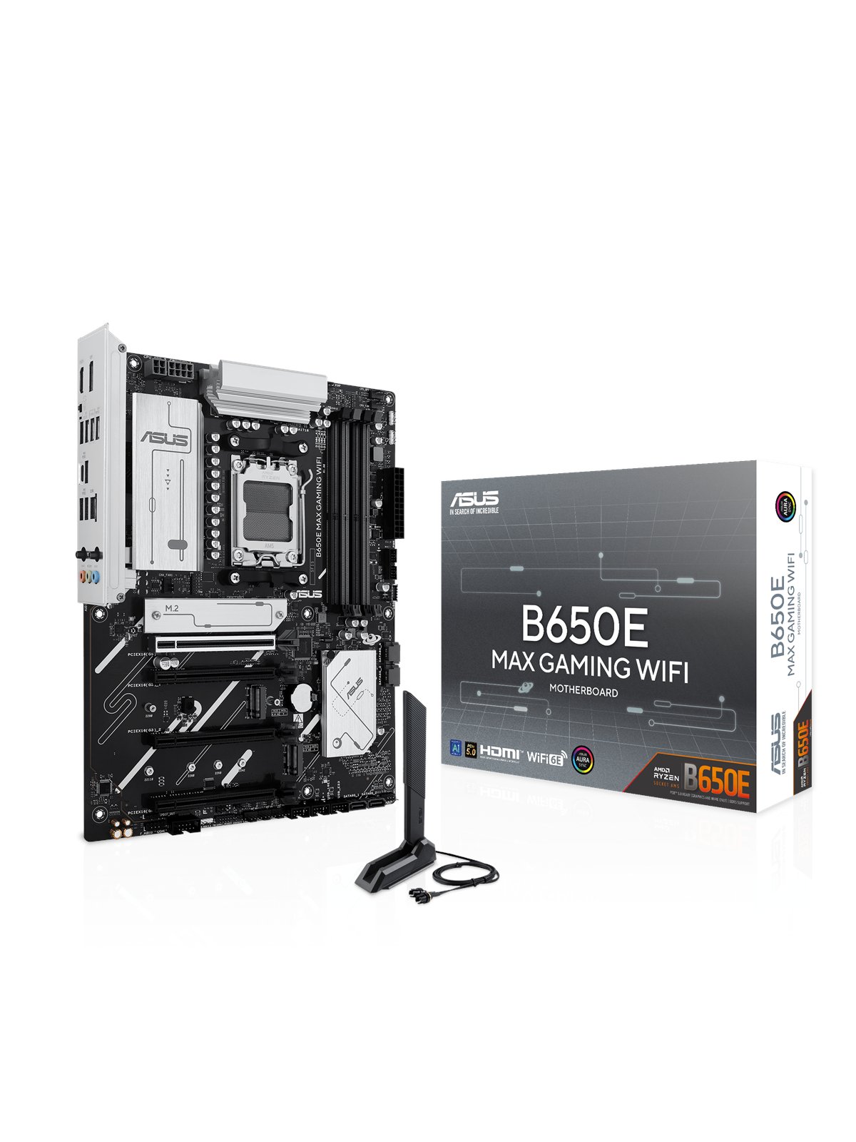 Asus B650e Max Gaming Wifi Mainboard - Amd B650 - Amd Am5 Socket - Ddr5 Ram - Atx - 90mb1ld0-m0eay0