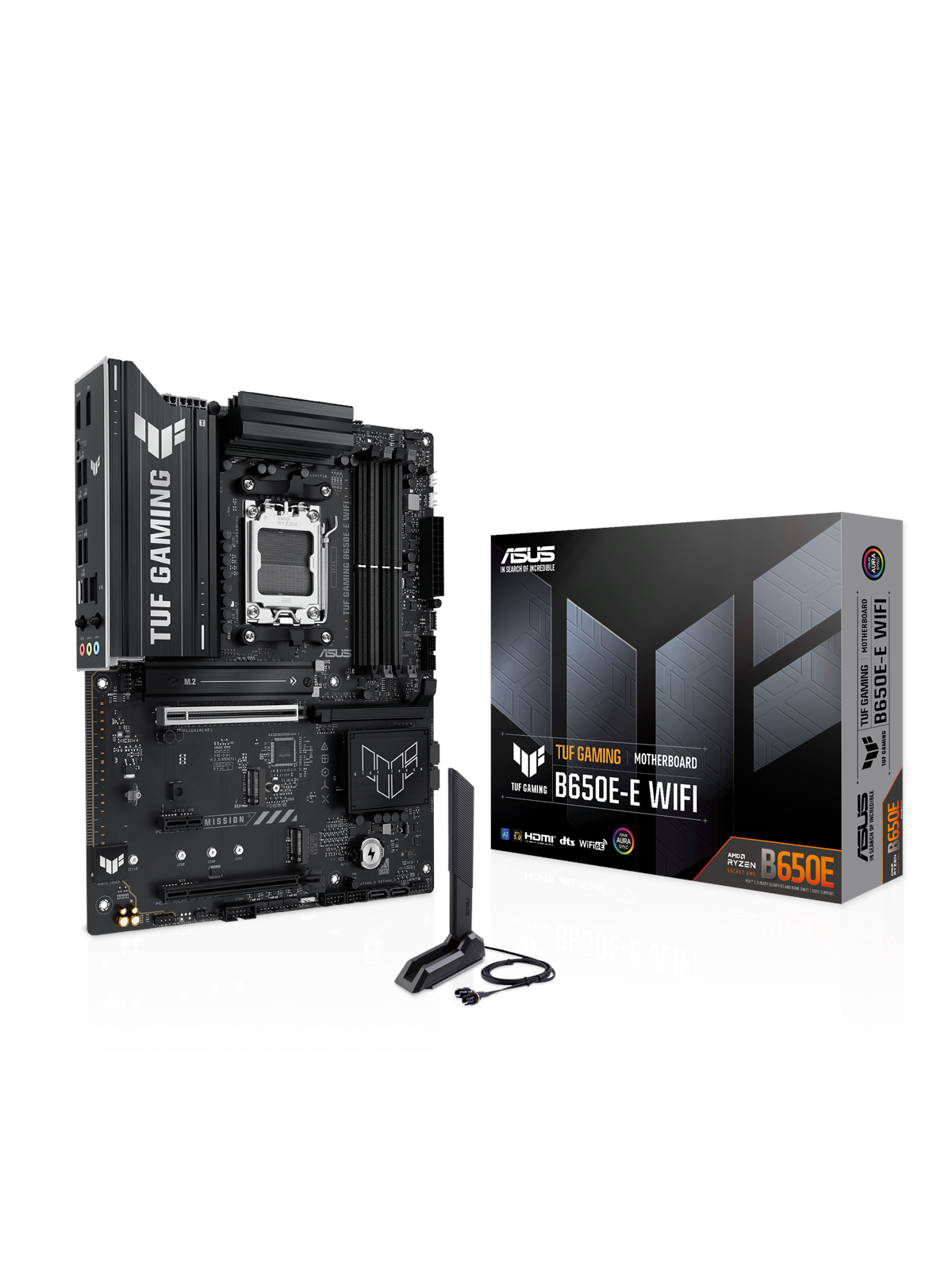 Asus Tuf Gaming B650e-e Wifi Mainboard - Amd B650 - Amd Am5 Socket - Ddr5 Ram - Atx - 90mb1lt0-m0eay0