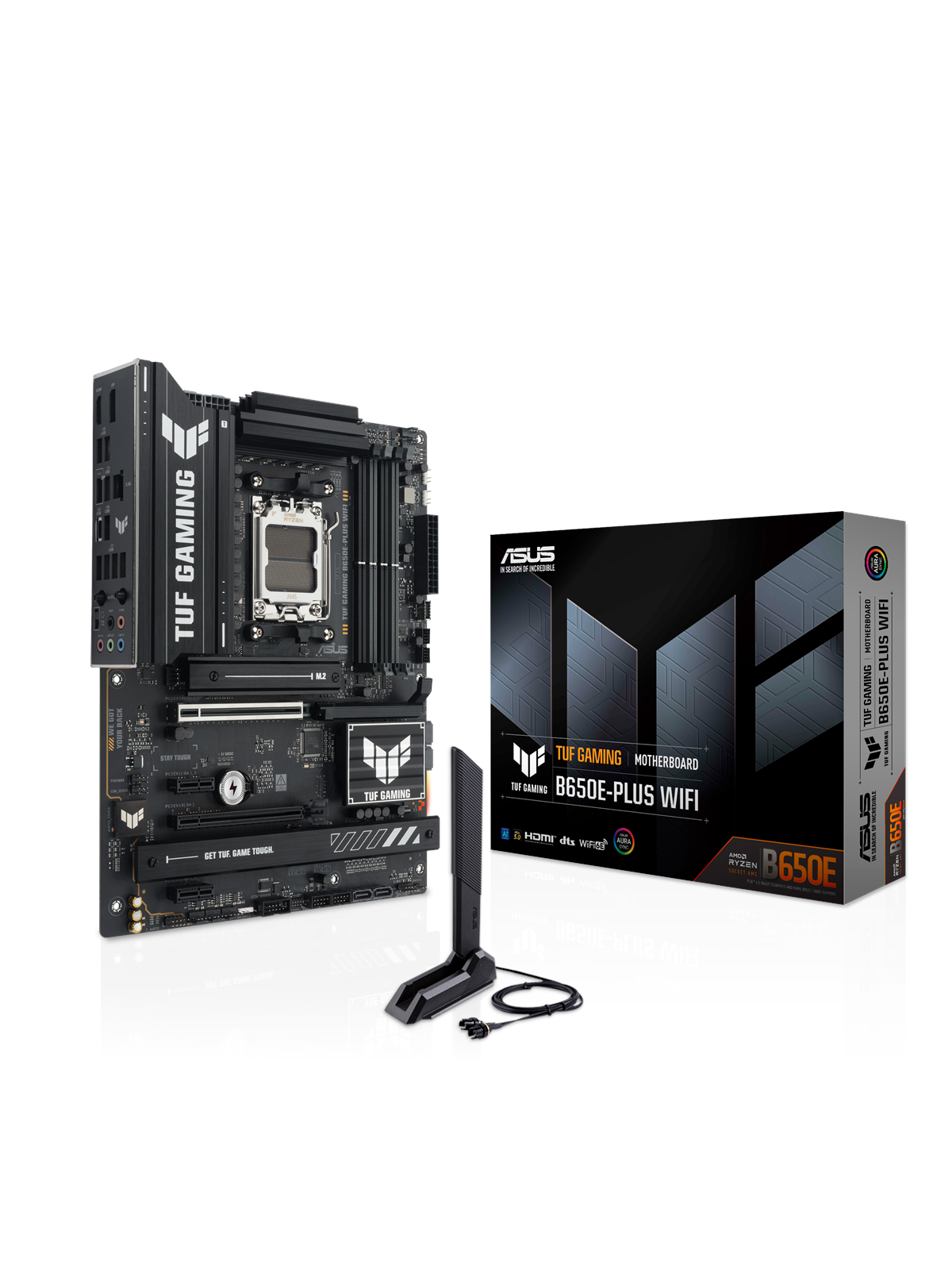 Asus Tuf Gaming B650e-plus Wifi Mainboard - Amd B650 - Amd Am5 Socket - Ddr5 Ram - Atx - 90mb1m20-m0eay0