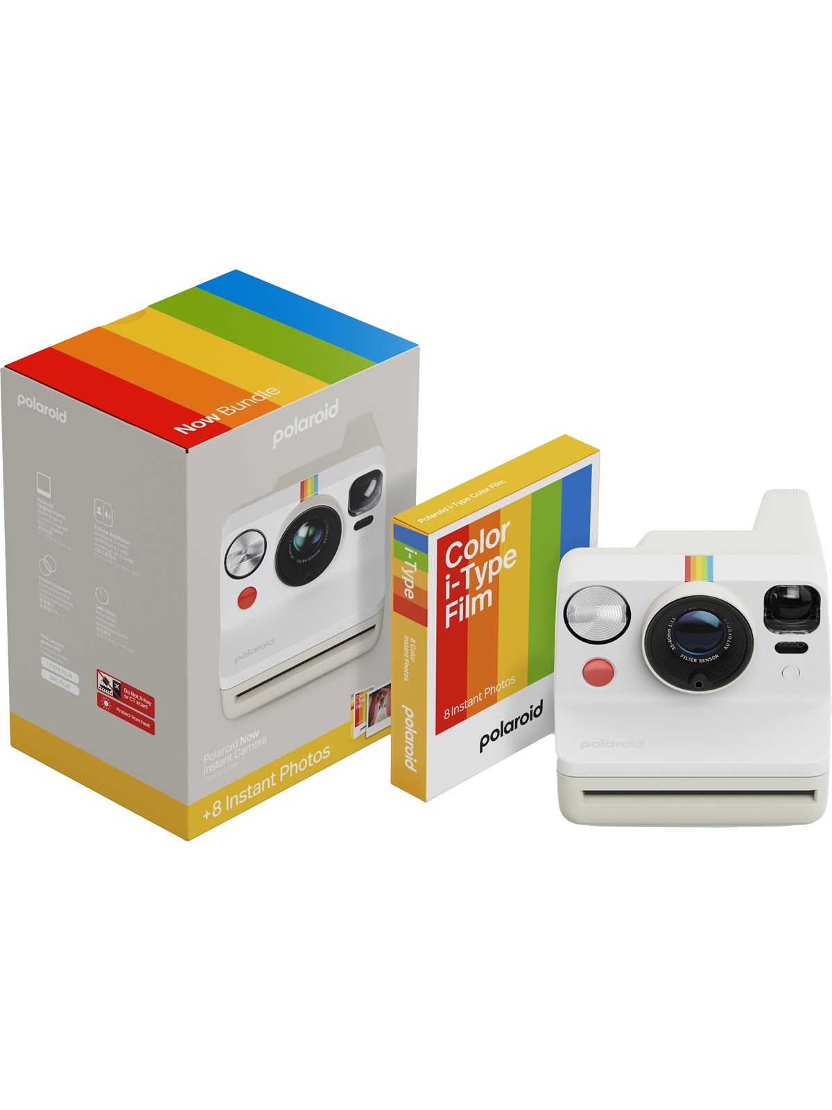 Polaroid Now Gen 3 Everything Box - Pebble White - Digital Kameras - 006573