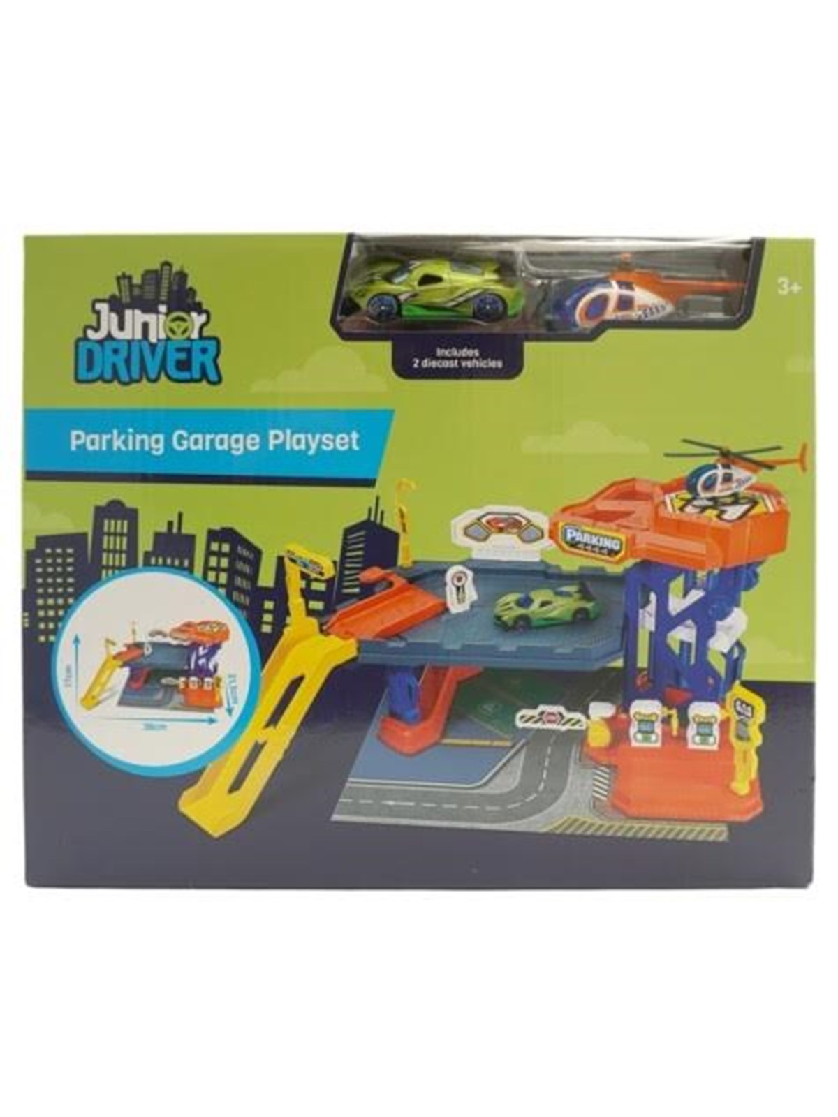Junior Driver Parking Garage Playset - Spielzeugauto - 507211