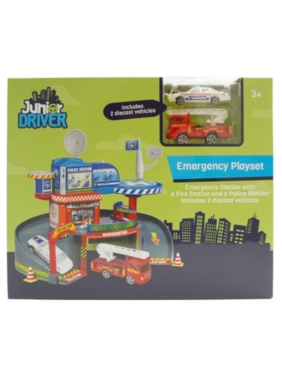 Junior Driver Emergency Playset - Spielzeugauto - 507215