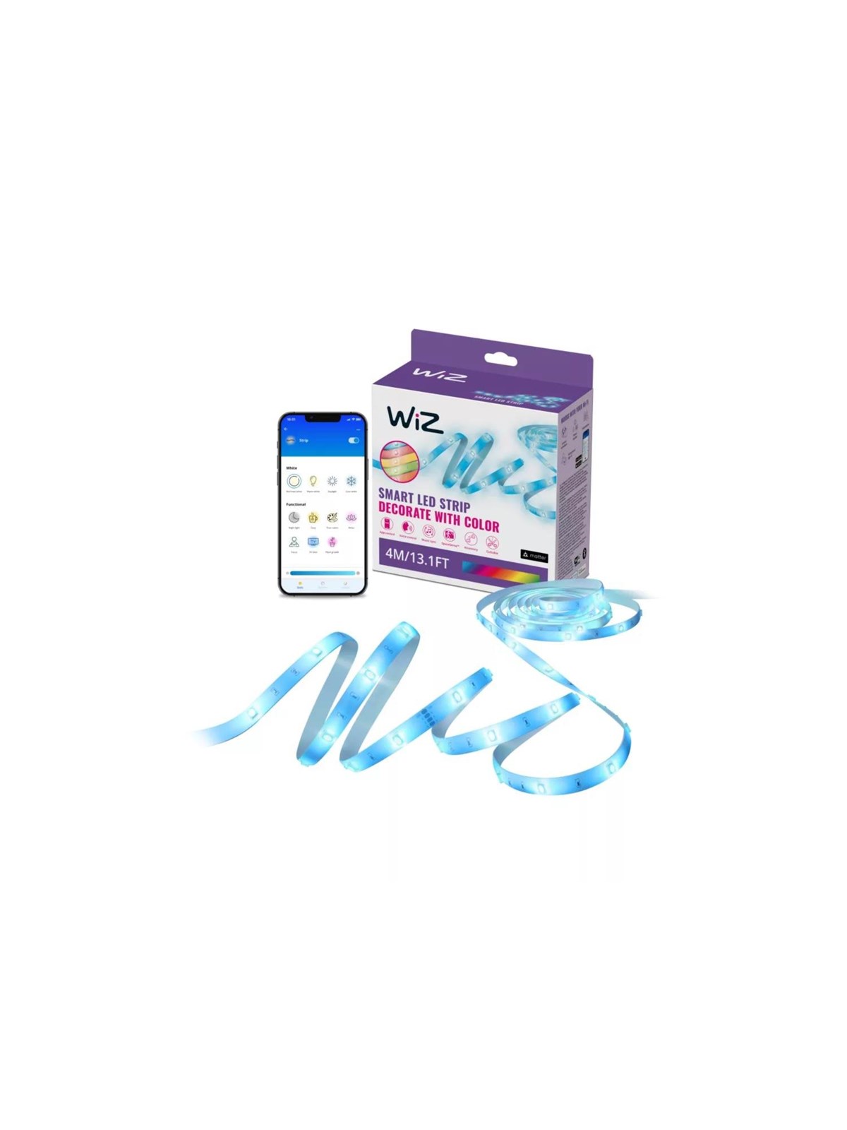 Wiz Ledstrip Rgb 4 m - Smart Home - 929004621701