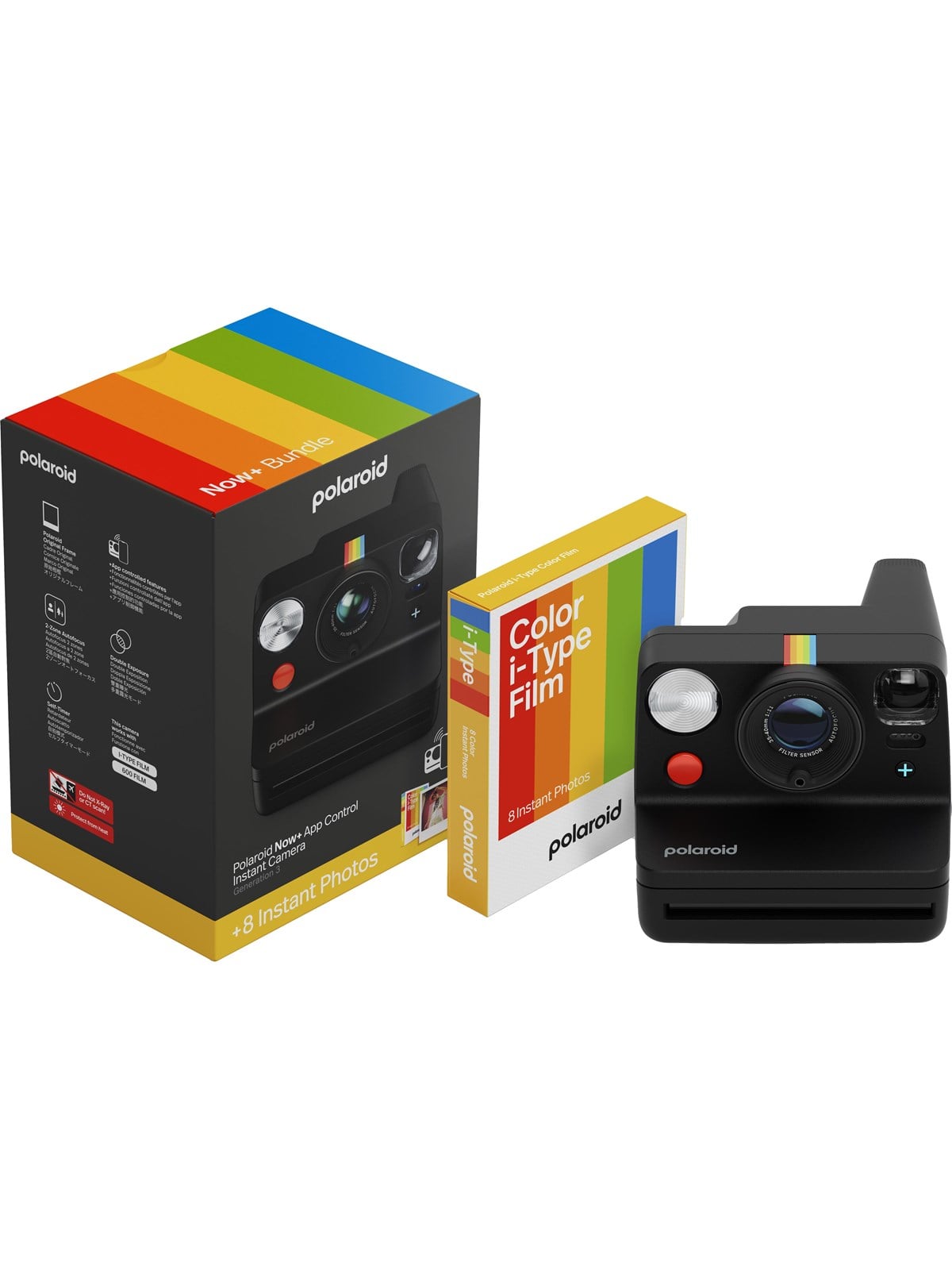 Polaroid Now+ Gen 3 Everything Box - Black - Digital Kameras - 006575