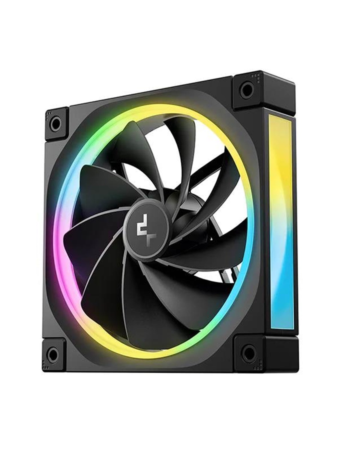 Deepcool Fl12r - Gehäuselüfter - 120mm - Schwarz Mit Rgb Led - 34 Dba - Gehaeuseluefter - R-fl12r-bkapn1-g