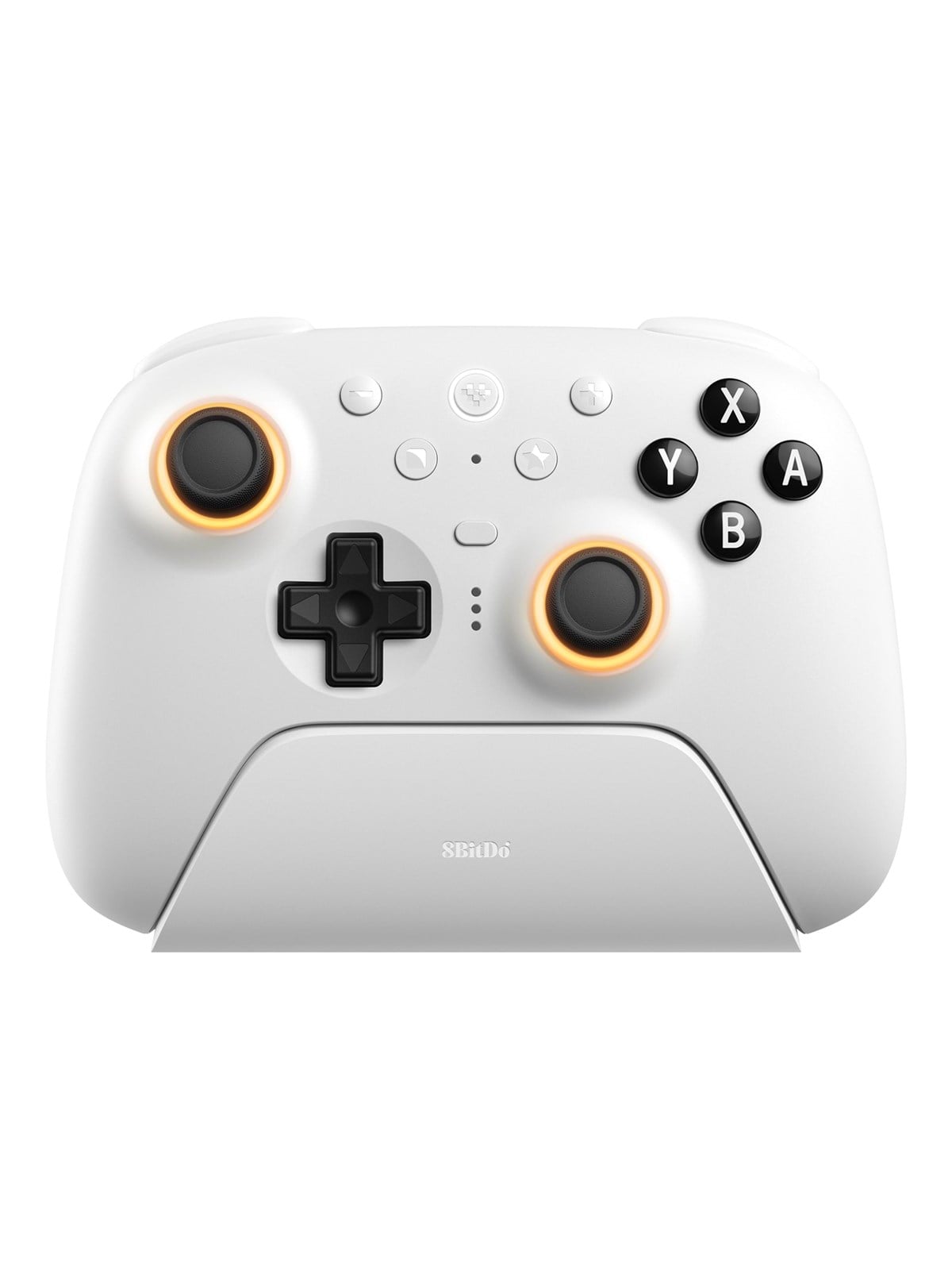 8bitdo Ultimate 2 Bluetooth - Tmr - Rgb - White - Nintendo Switch 1 & 2 - Wireless Controller - PC - Gaming Zubehoer - Ret00519