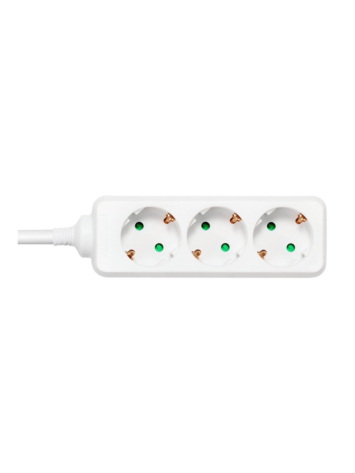 Deltaco Gt-0302 Power Strip - 5 m - Stromkabel Extern