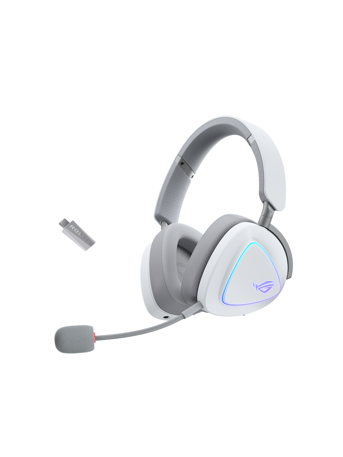 Kopfhörer - Asus Rog Delta II - Weiß - Kopfhoerer/headsets - 90yh03w0-bhua10