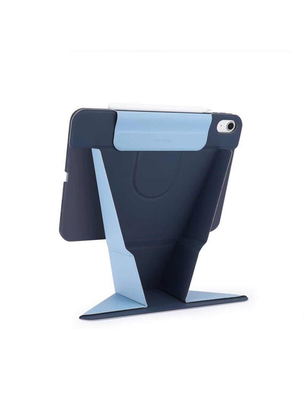 Pipetto Origami No6 Stand Case For Ipad Air 13" (M3.2025/m2.2024) - Dark Blue - Tablets Cover Case - P072-113-ae