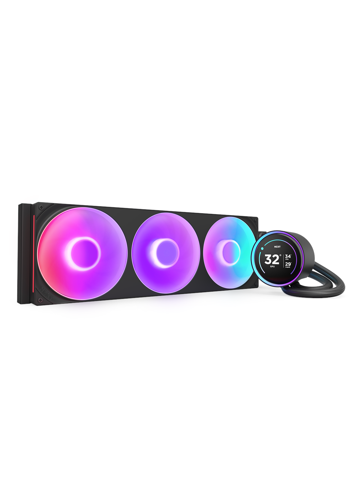 Nzxt Kraken 420 Elite Rgb V2 - Cpu-wasserkühlung - Cpu Kuehler - Rl-kr42e-b2