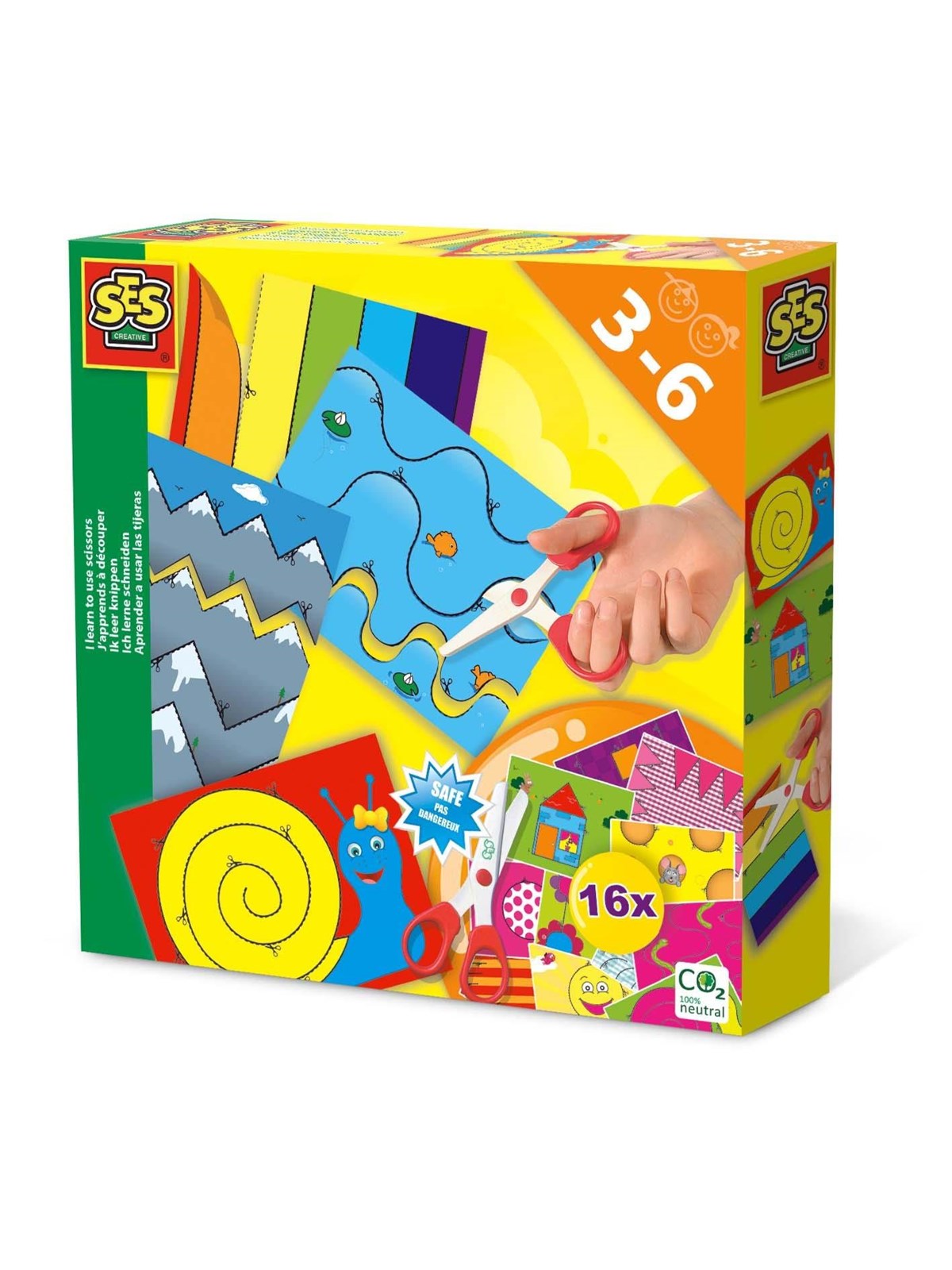 Ses Creative I Learn to Use Scissors - Kreativ Spiele - 14809