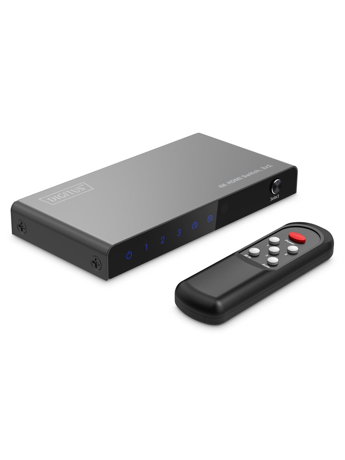 Digitus 3x1 4K Hdmi Switch - Video Audio Switcher - Ds-55331