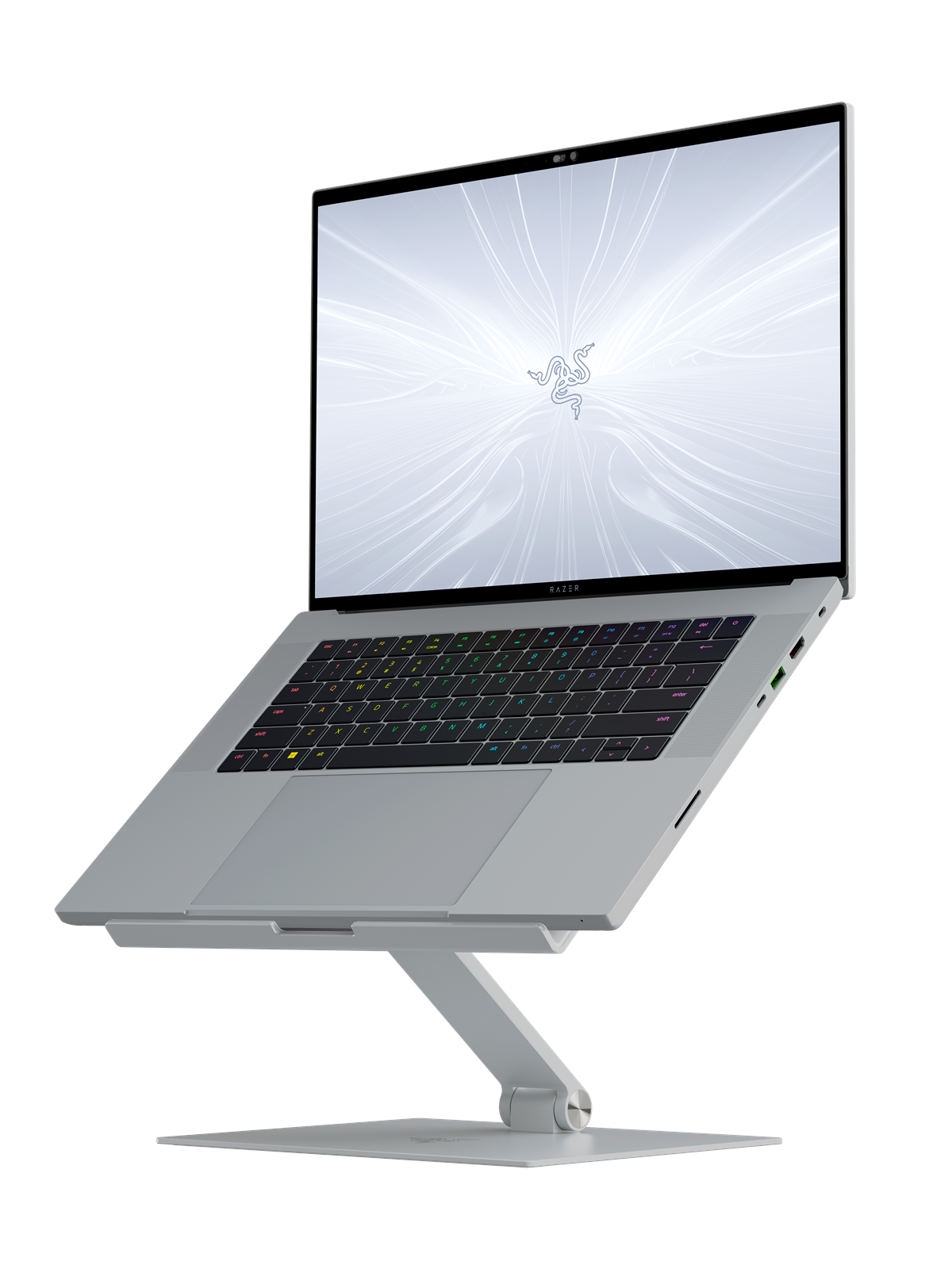 Razer Adjustable Laptop Stand - Mercury - Systemzubehoer - Rc21-02330200-r3m1