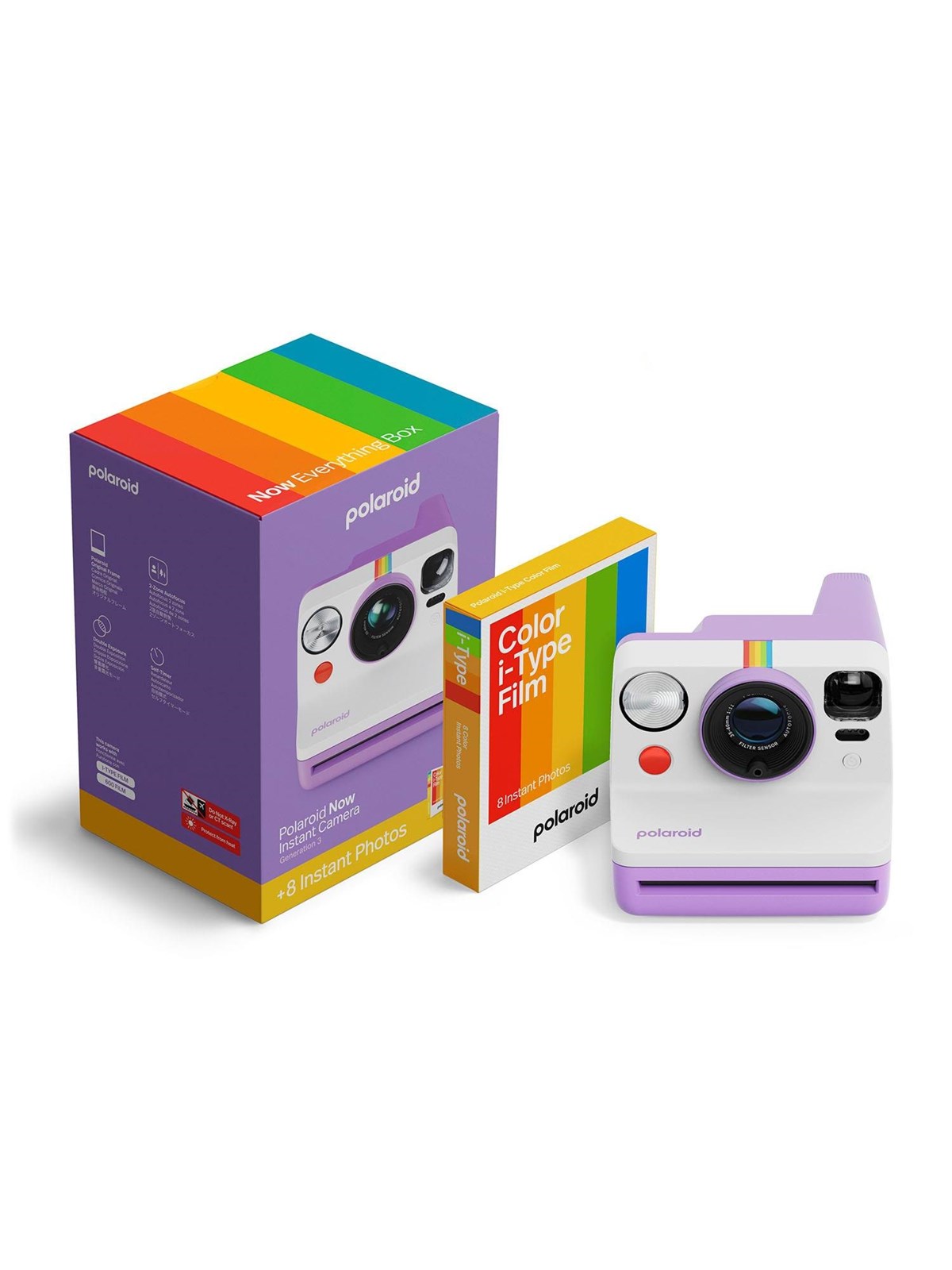 Polaroid Now Gen 3 Everything Box - Purple - Digital Kameras - 006577