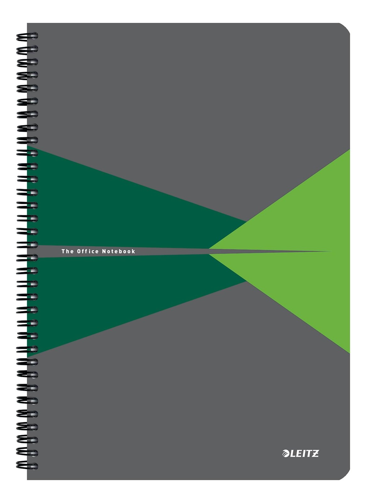 Leitz Office Collegeblock A4 Kariert, Spiralgebunden Mit Pp-einband, Grün - Bloecke Formulare Und Notizbuecher - 44951055