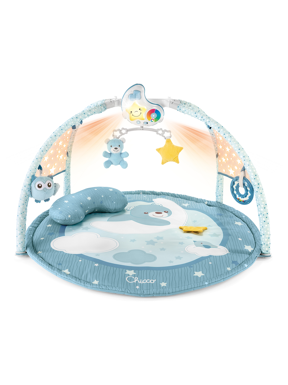 Chicco Enjoy Colors Gym Light Blue - Baby Spielzeug - 300-00009866200000