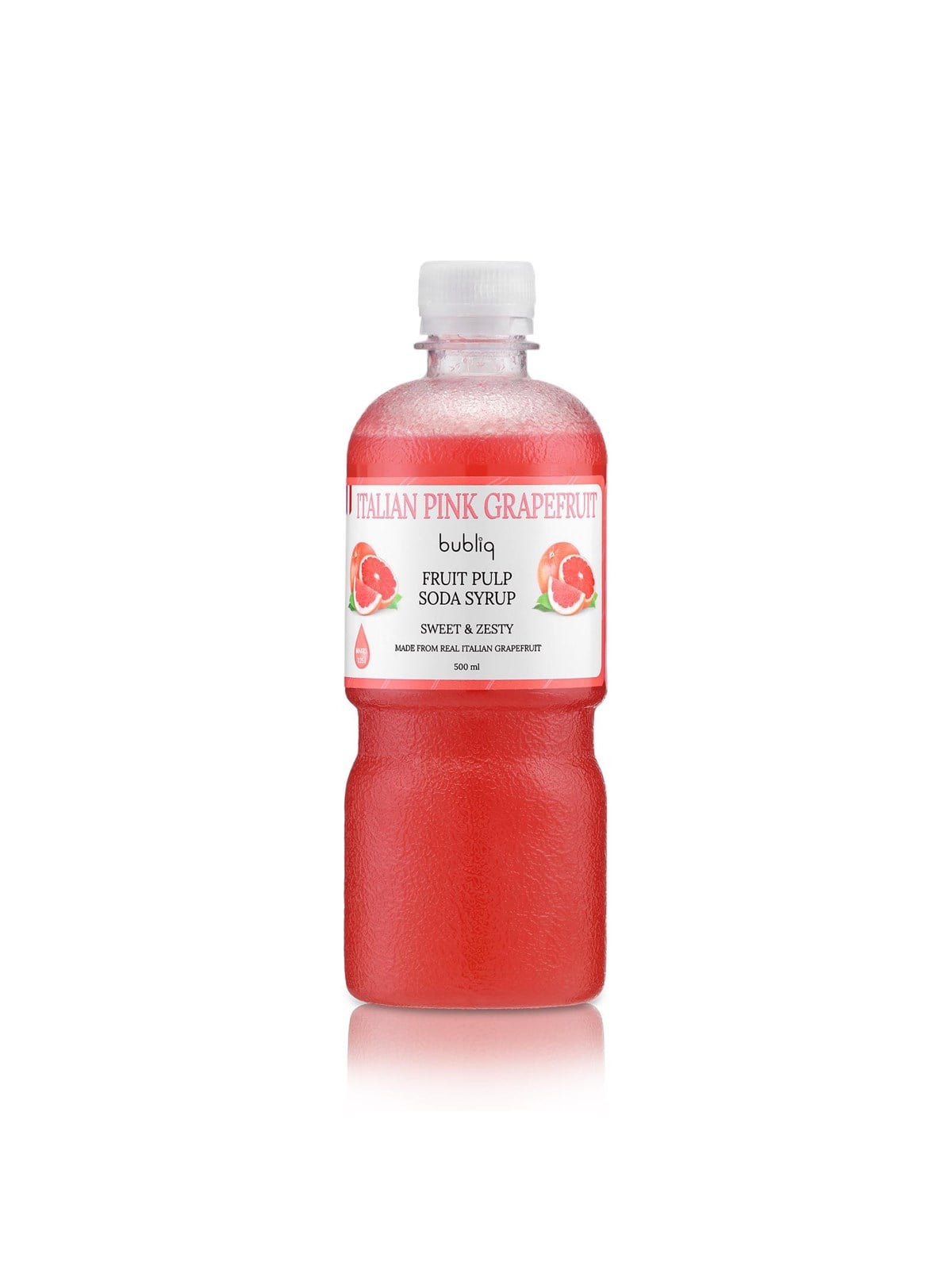 Bubliq Italian Pink Grapefruit - Soda Maschinen - 5905954887255