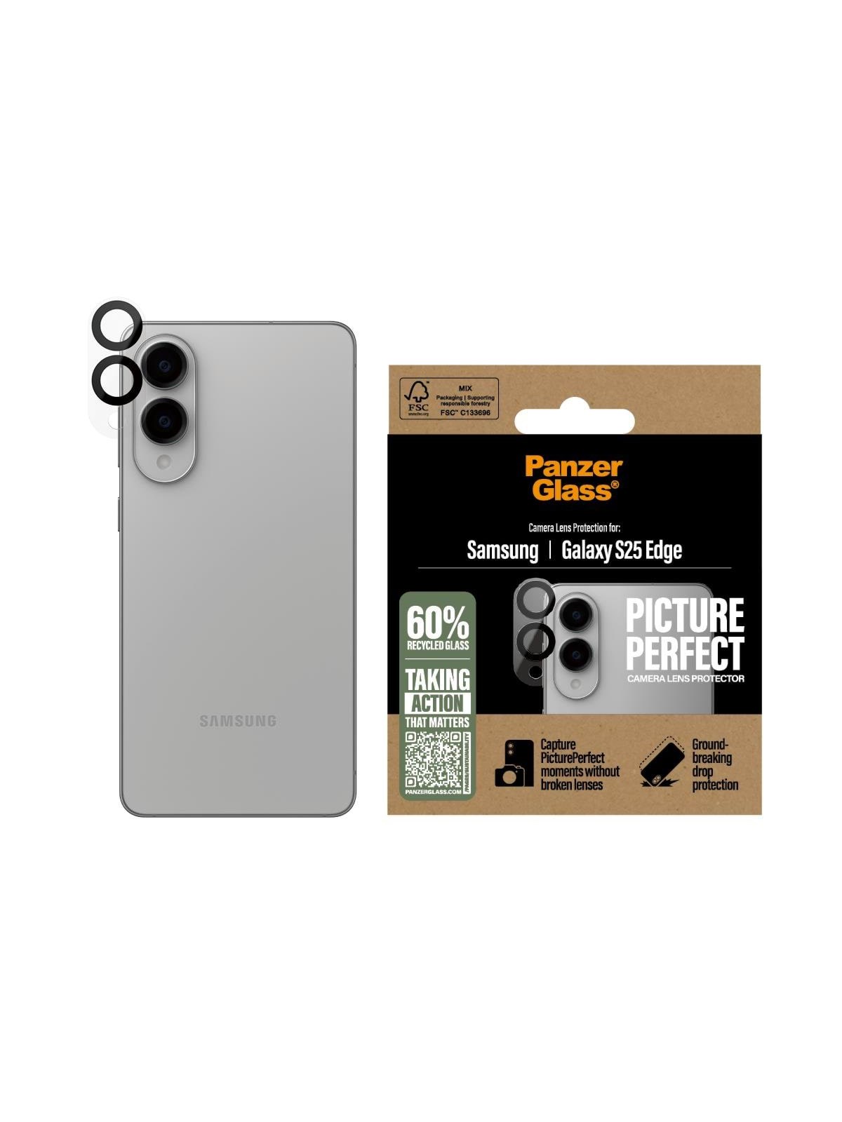 Panzerglass Pictureperfect Camera Lens Protector Samsung S25 Edge - Handys Schutzfolie - Pg69245
