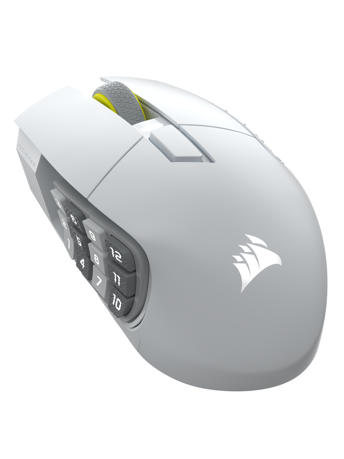 Corsair Scimitar Elite Wireless SE Mmo - White - Gaming Maus (Weiß) - Ch-9314011-ww