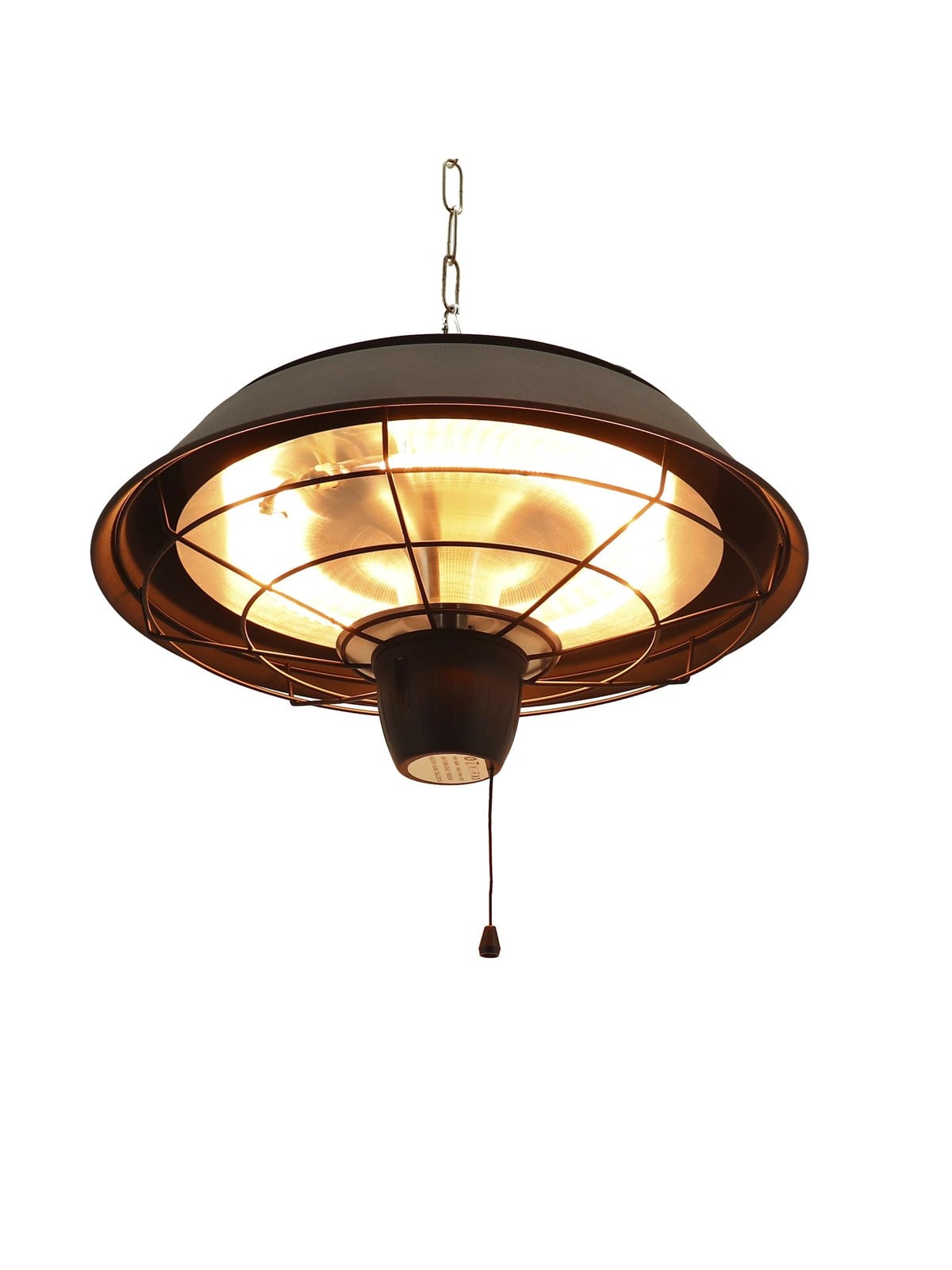 Hortus Patio Heater Hanging Model 1500 W HA Ø42 cm Black - Terassenheizung - 211-301
