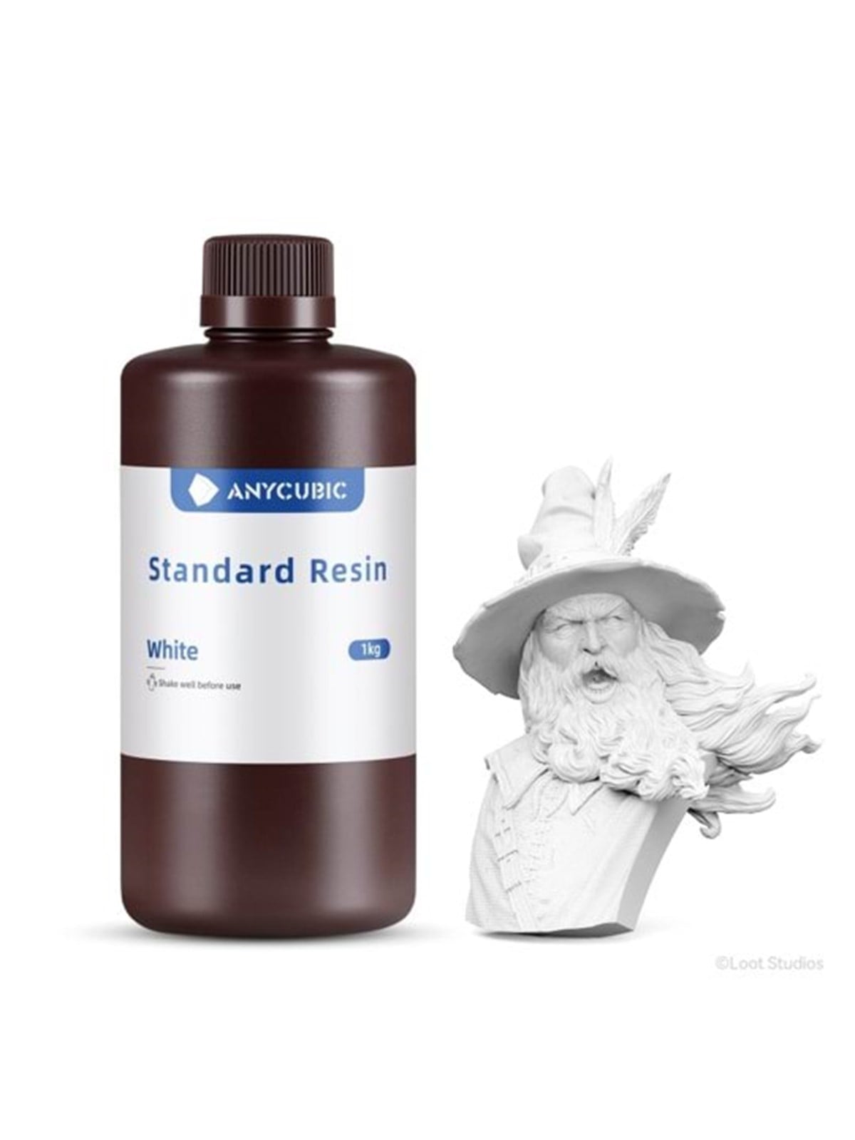 Anycubic Standard Resin 1 L White - Filament 3D Drucker - Sptwh-155e