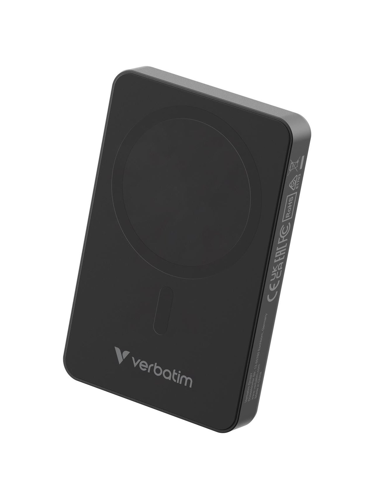 Verbatim Charge ́n ́ Go Power Bank Mag Wireless - 10000 Mah Powerbank (Akku) - Schwarz - 10000 Mah - Powerbank Akku - 32227