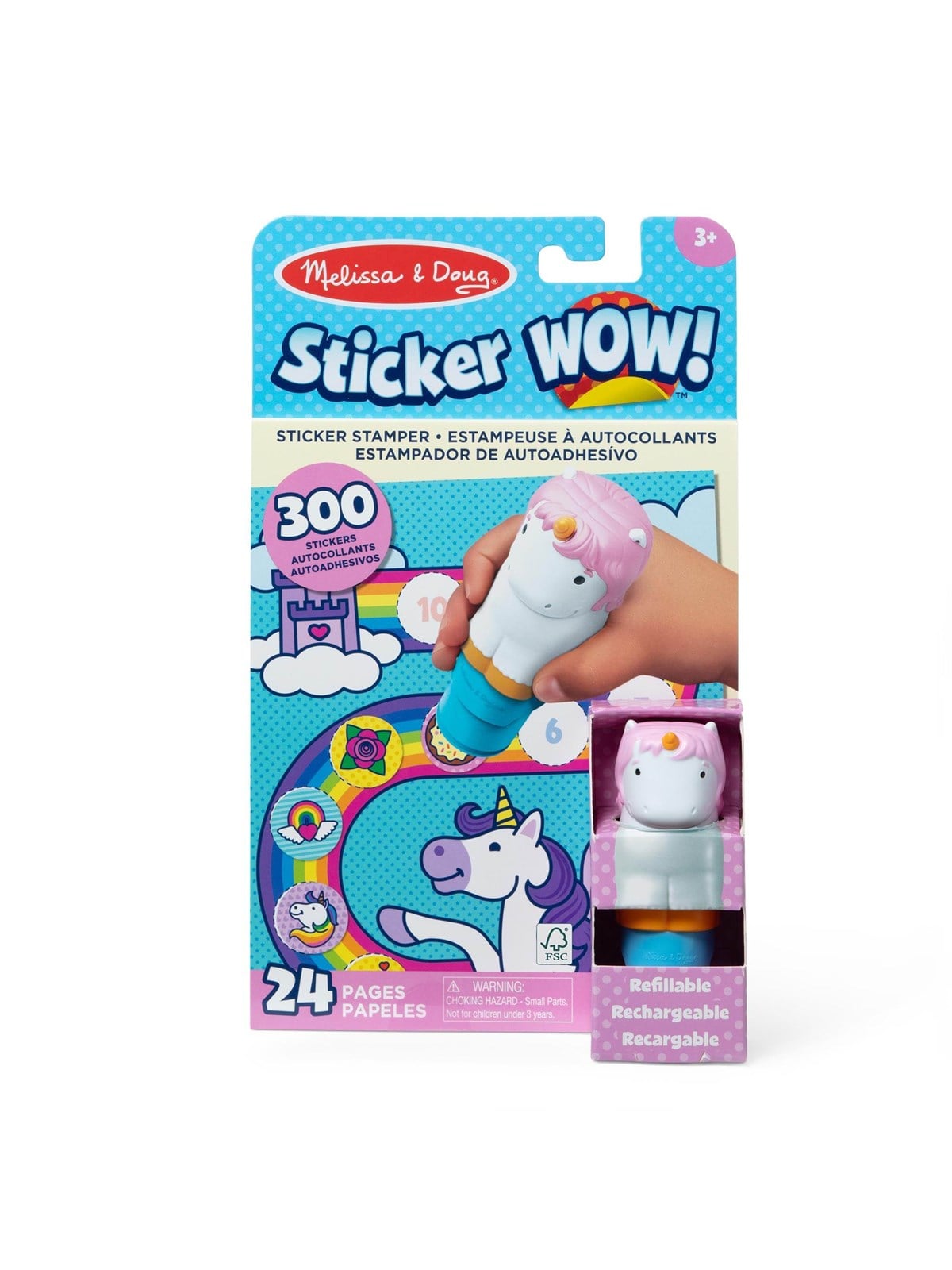 Melissa & Doug Sticker Wow! Unicorn - Kreativ Spiele - 32013