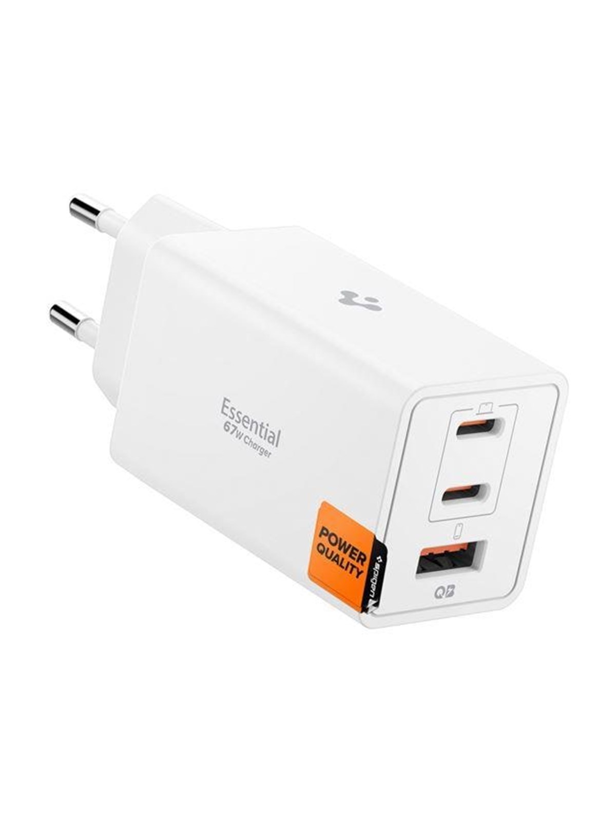 Spigen Essential 67w Wall Charger Ee673eu - White - Handys Adapter Und Ladegeraete - Ach08710