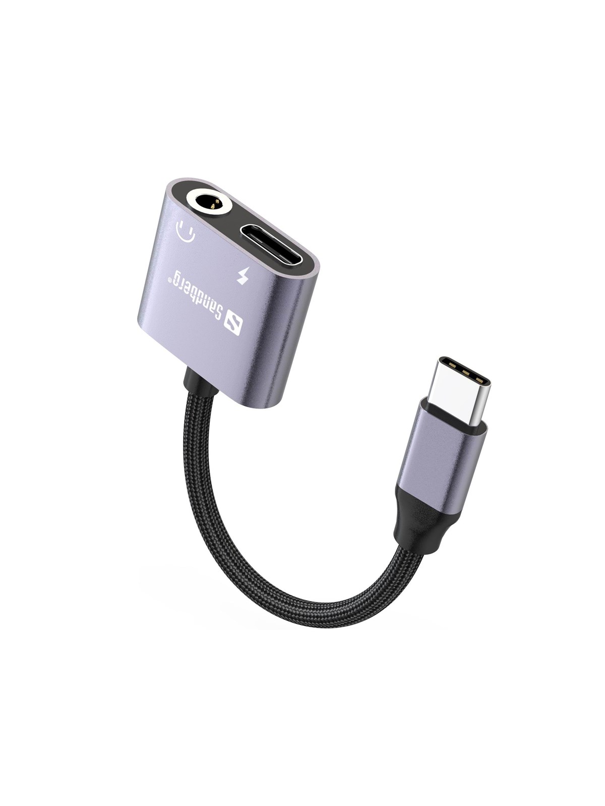 Sandberg Usb-c Audio Adapter Pd65w - Audio Kabel - 136-67