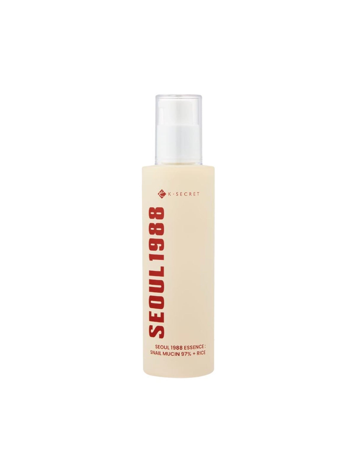 Ksecret Seoul 1988 Essence: Snail Mucin 97% + Rice 100 ml - Gesichtspflege - 8809695240515