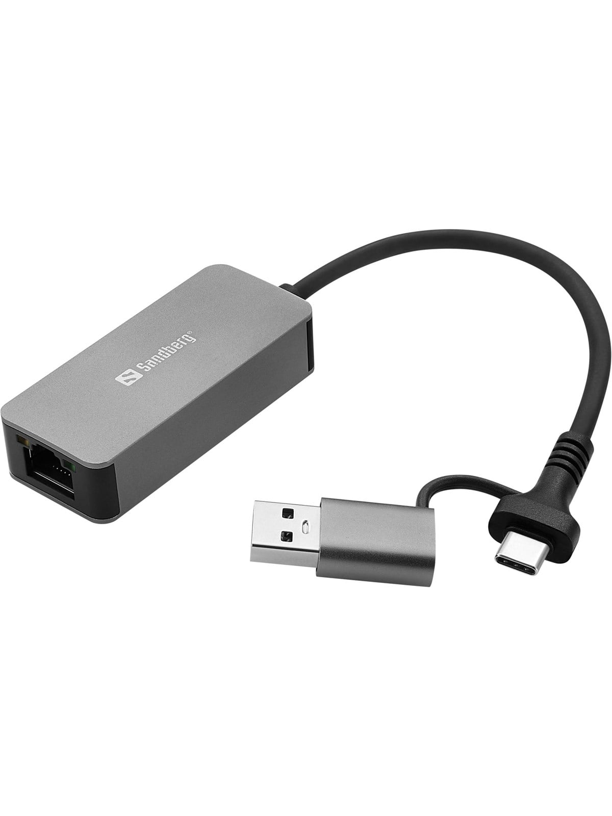 Sandberg Usb-c to 2.5G Ethernet Adapter - Netzwerkadapter Netzkarte Druckserver Usw - 136-68
