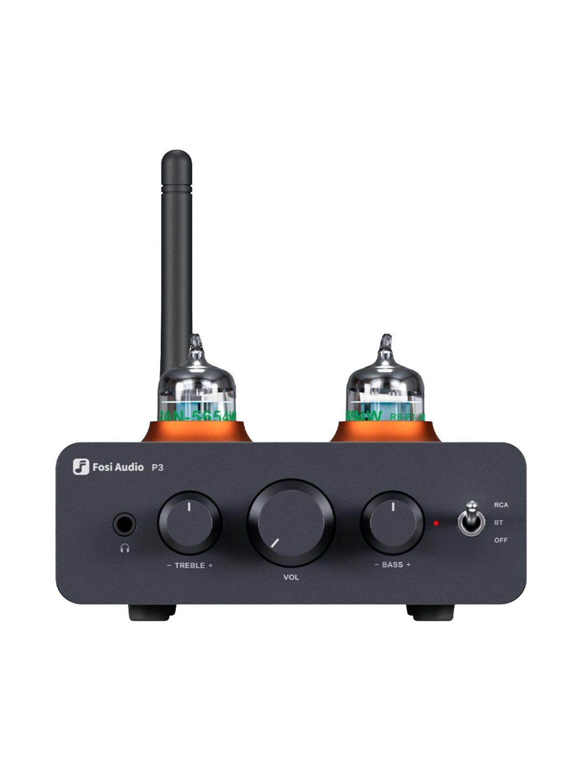 Fosi Audio P3 - Vacume Tube Bluetooth Preamp - 250mw - Verstaerker - P3-eu-12v