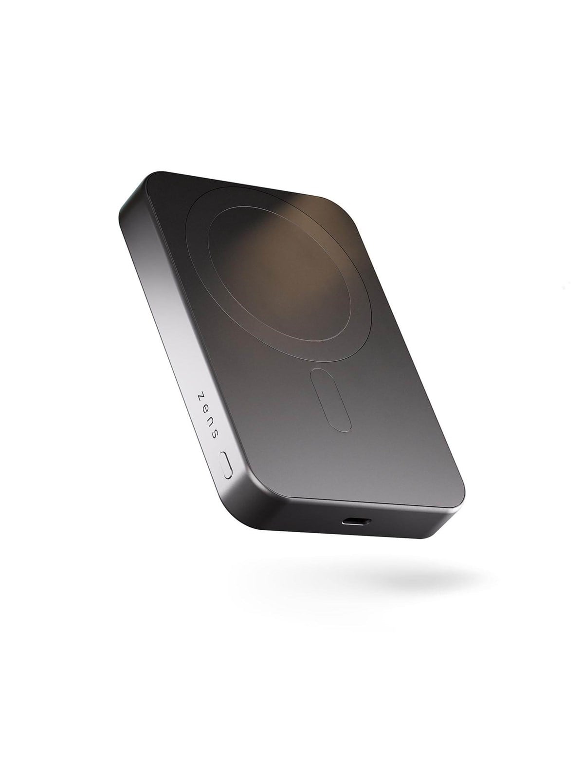 Zens Slim Qi2 Aluminium Powerbank 10.000 Mah - Black Powerbank (Akku) - Schwarz - 10000 Mah - Powerbank Akku - Zepp10b/00