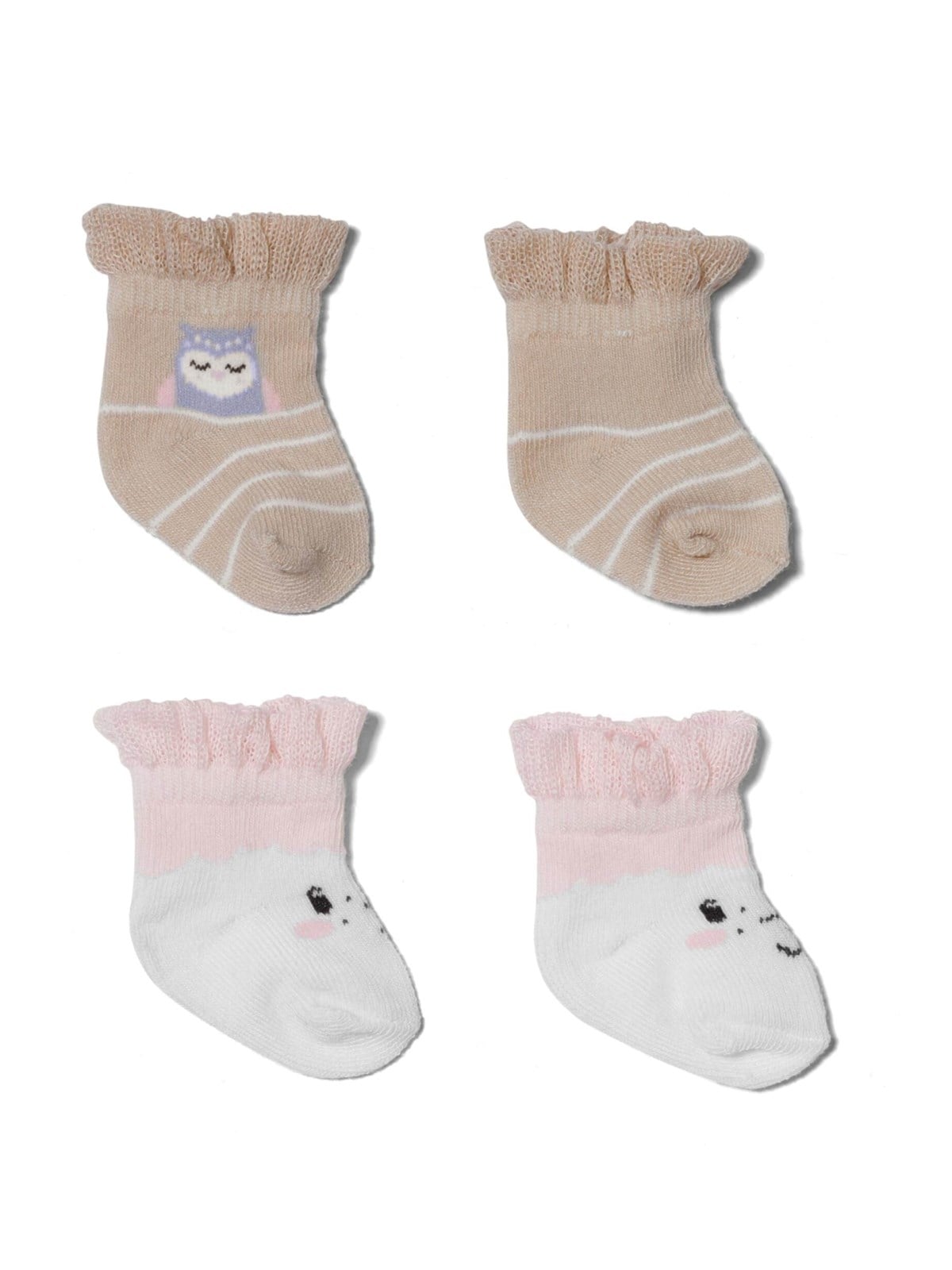 Baby Born Socks Sheep 2 Pair 43cm - Dolls Accessories - 839041