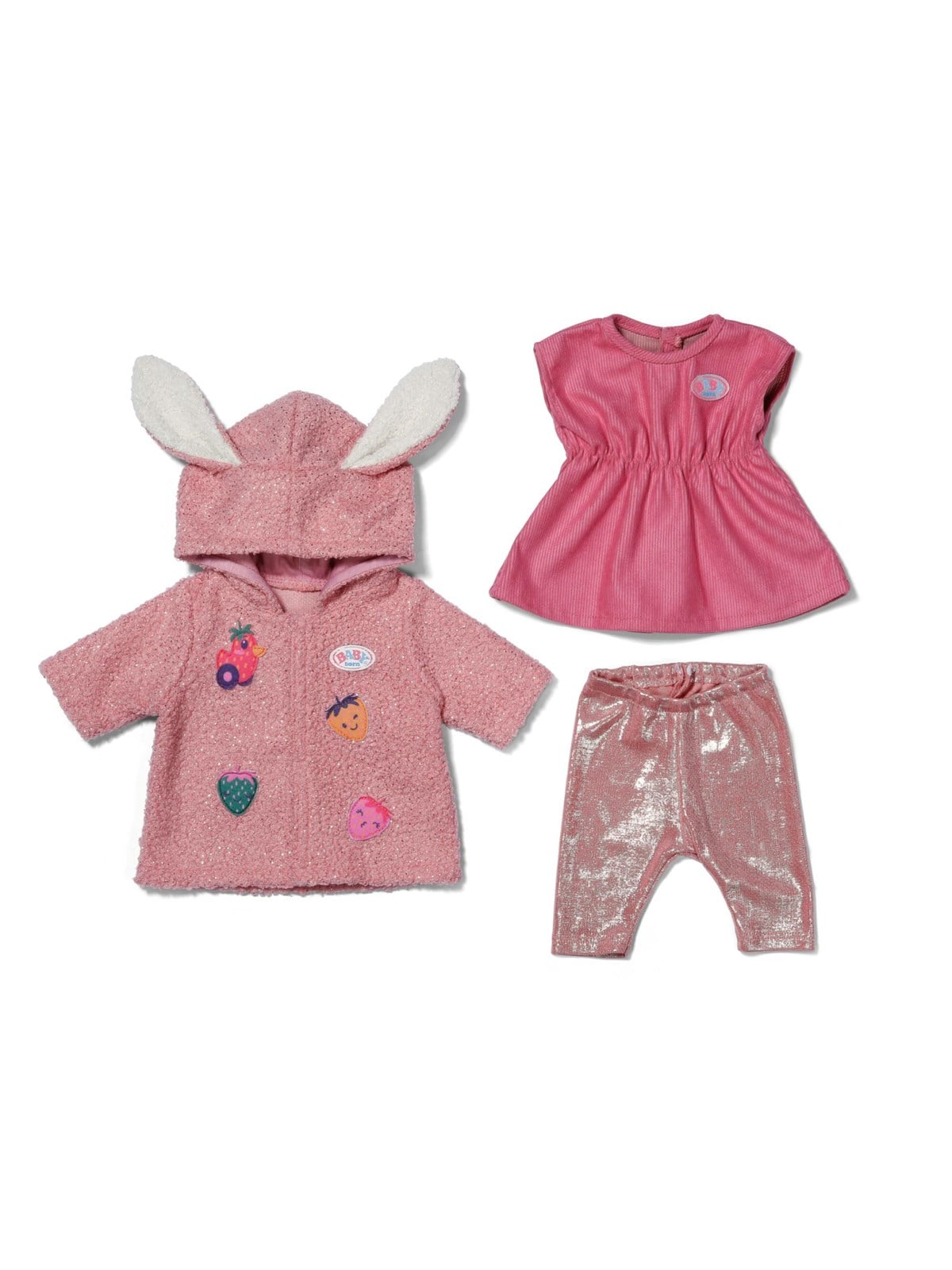 Baby Born Coat Set With Dress 43cm - Dolls Accessories - 839416
