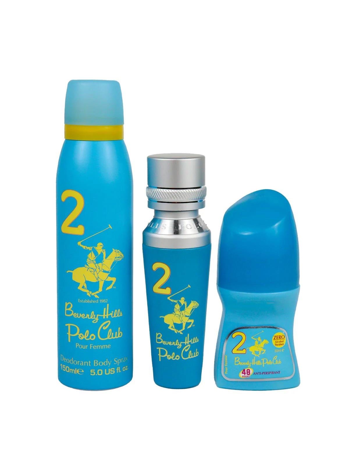 Beverly Hills Polo Club Set : No. 2 Eau De Parfum, For Women Image