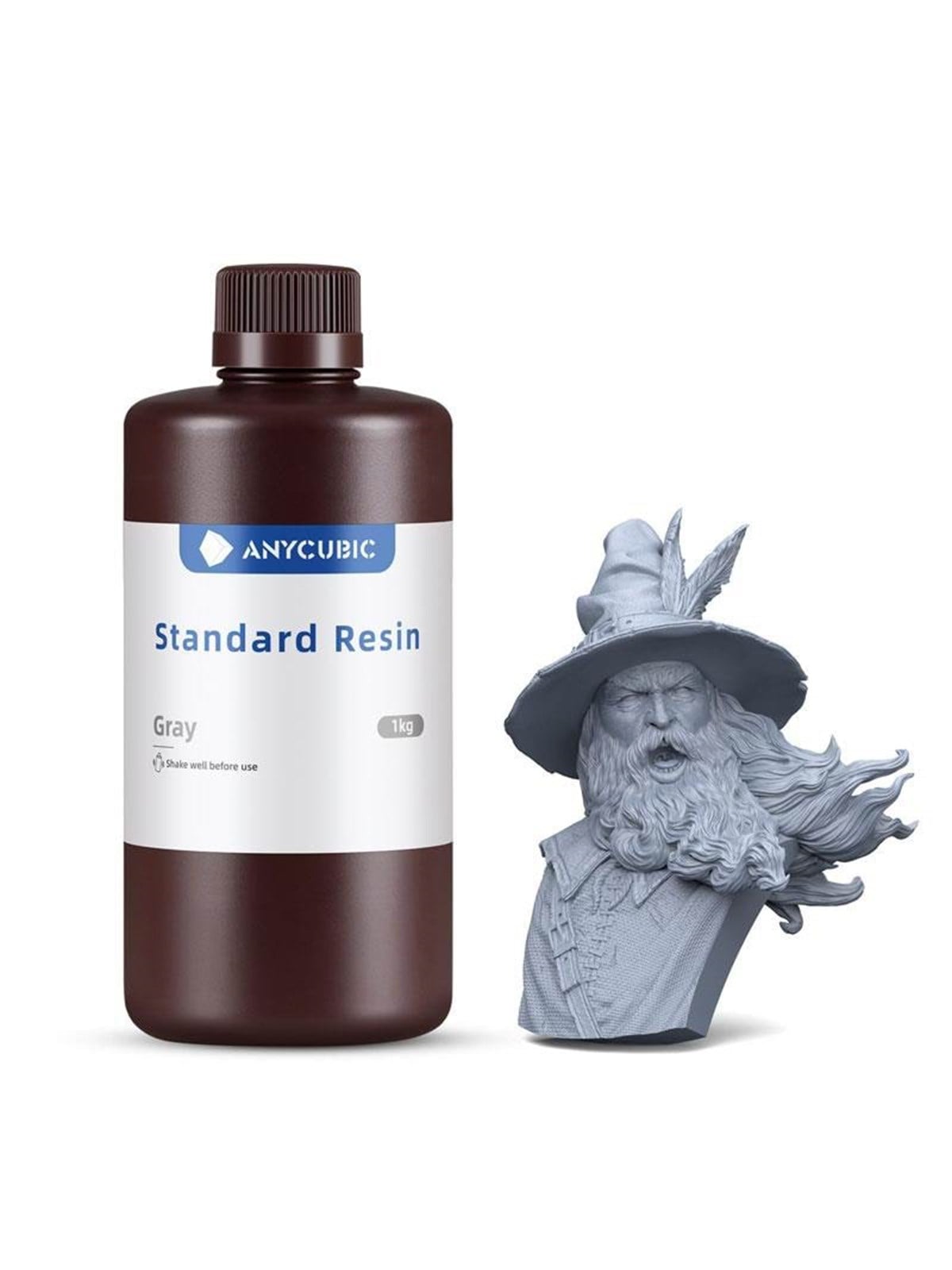 Anycubic Standard Resin 1 L Grey - Filament 3D Drucker - Sptgy-155e