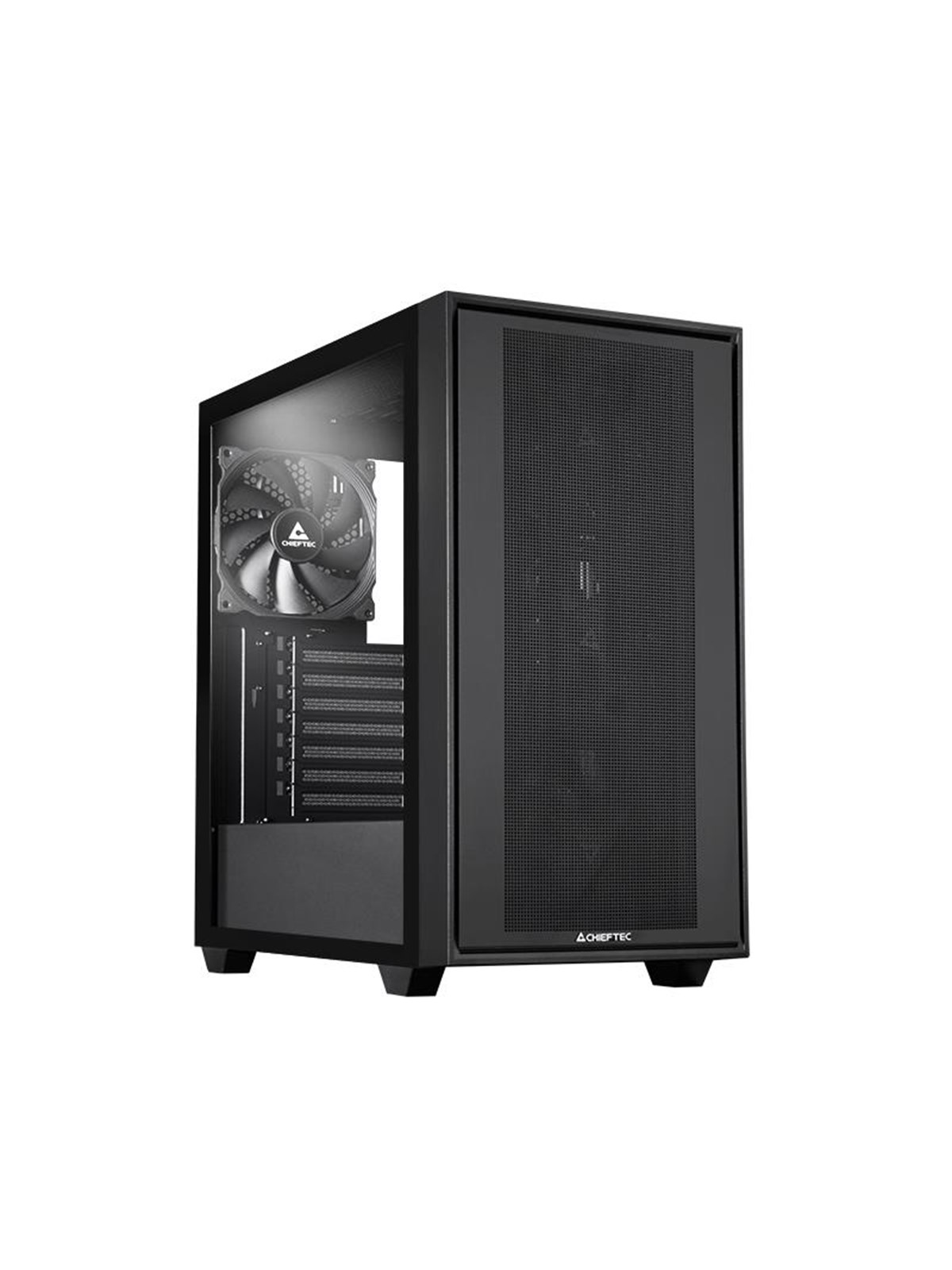 Chieftec Gamer Series Night Hunter - Gehäuse - Tower - Schwarz - Gehaeuse - Gs-03b-blk-op